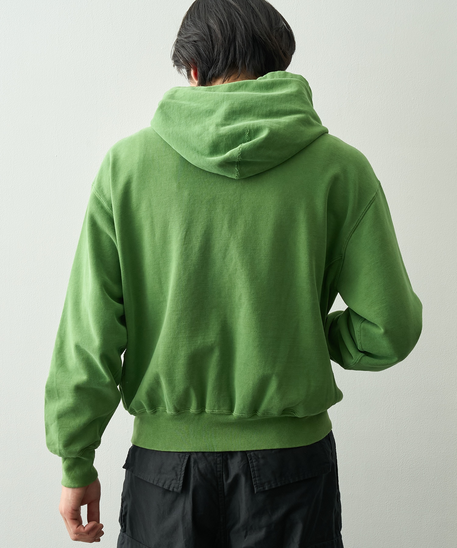 SP加工裏毛ZIPパーカー New Fit REMI RELIEF