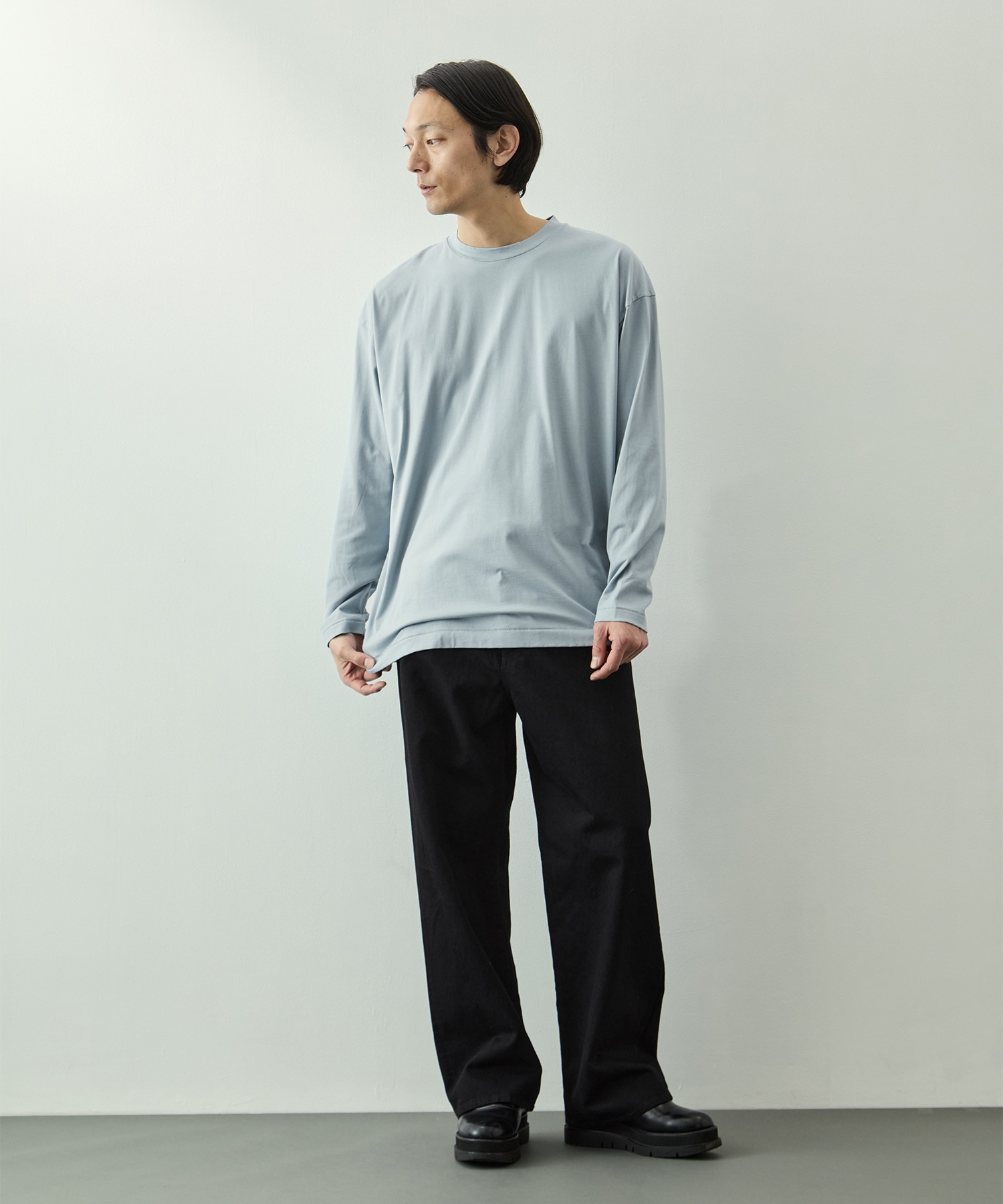 ヴィンテージスラブワイドデニム KEY TIMEZ