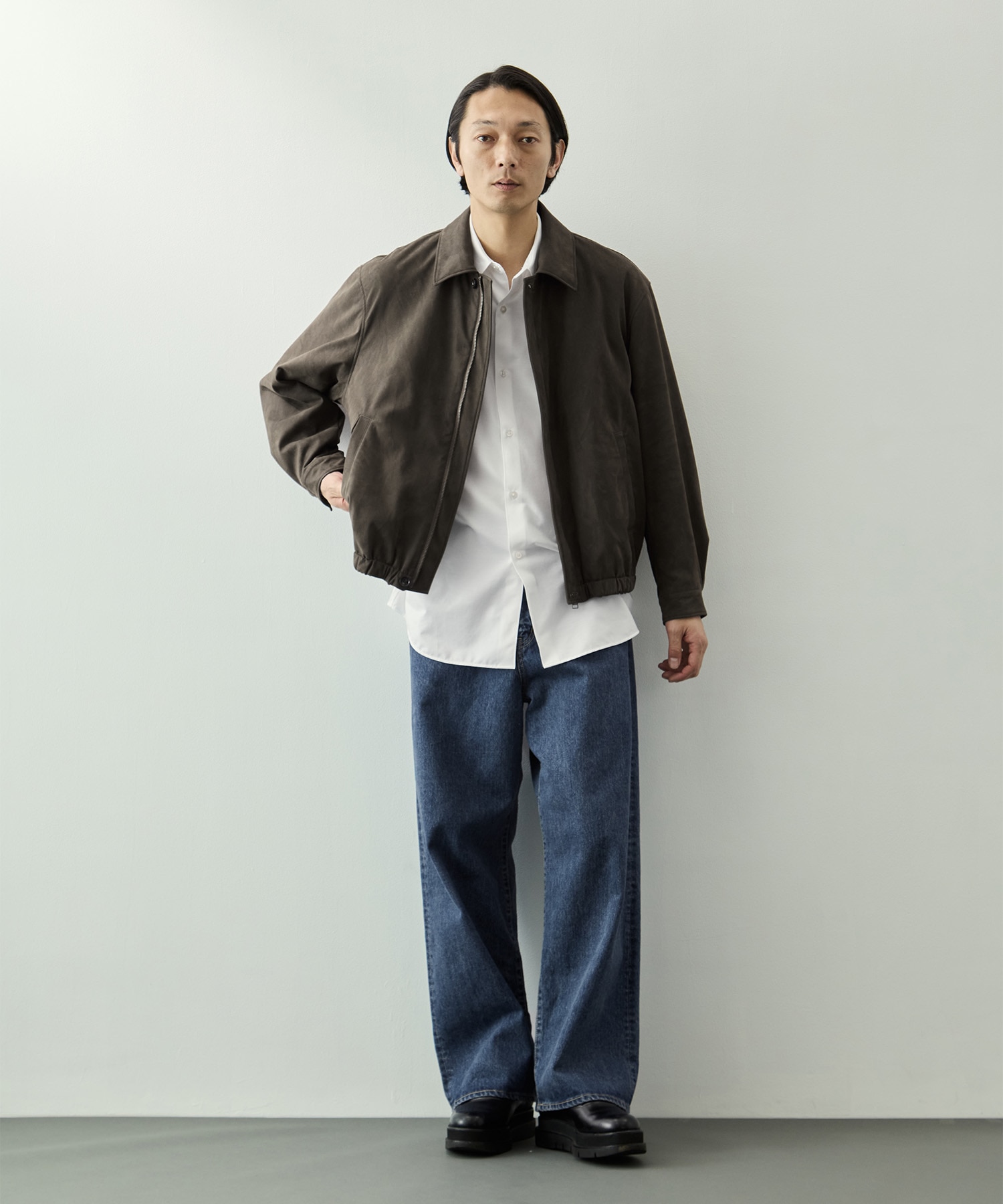 ヴィンテージスラブワイドデニム KEY TIMEZ