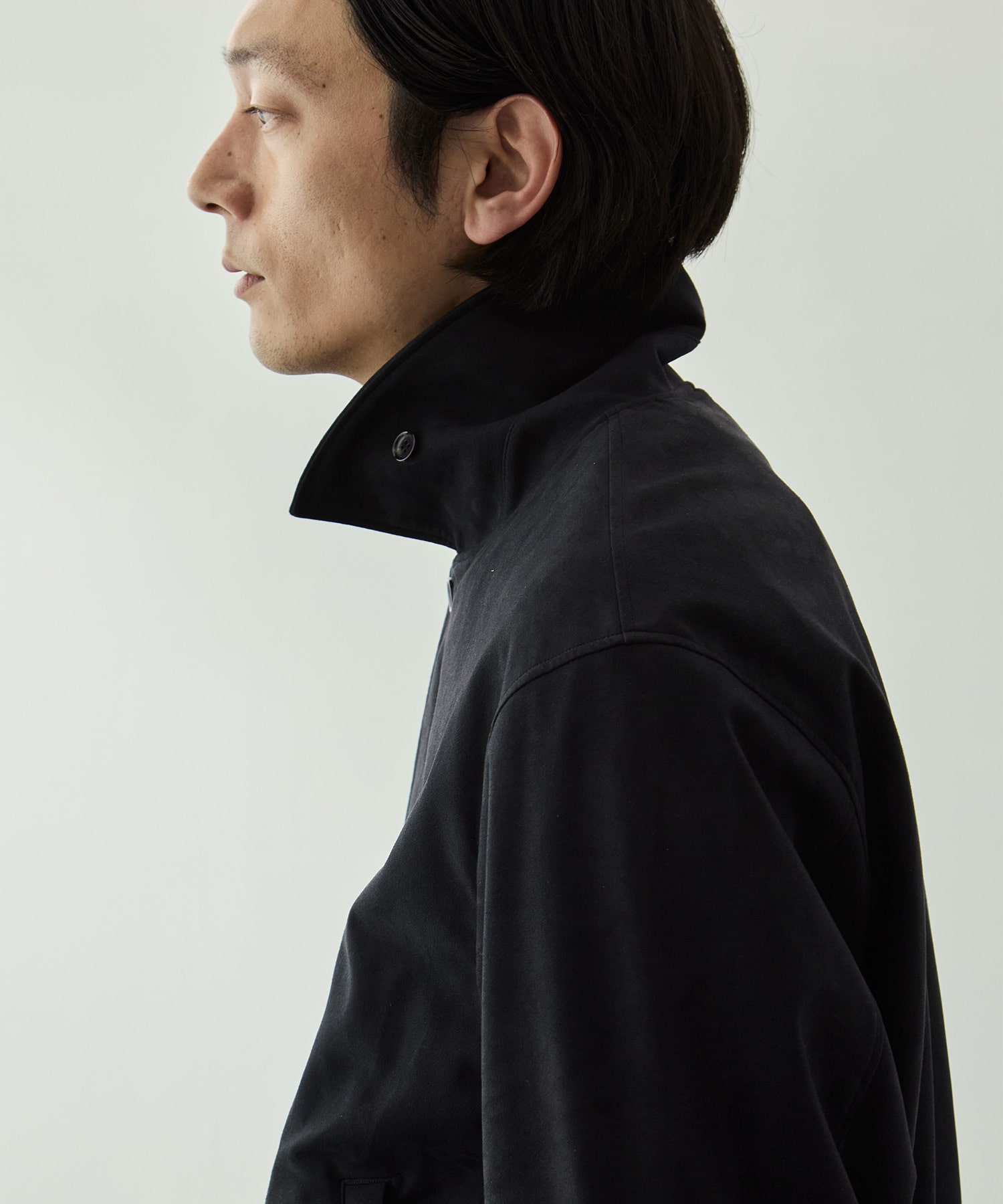 マイクロスエードフライトブルゾン KEY TIMEZ