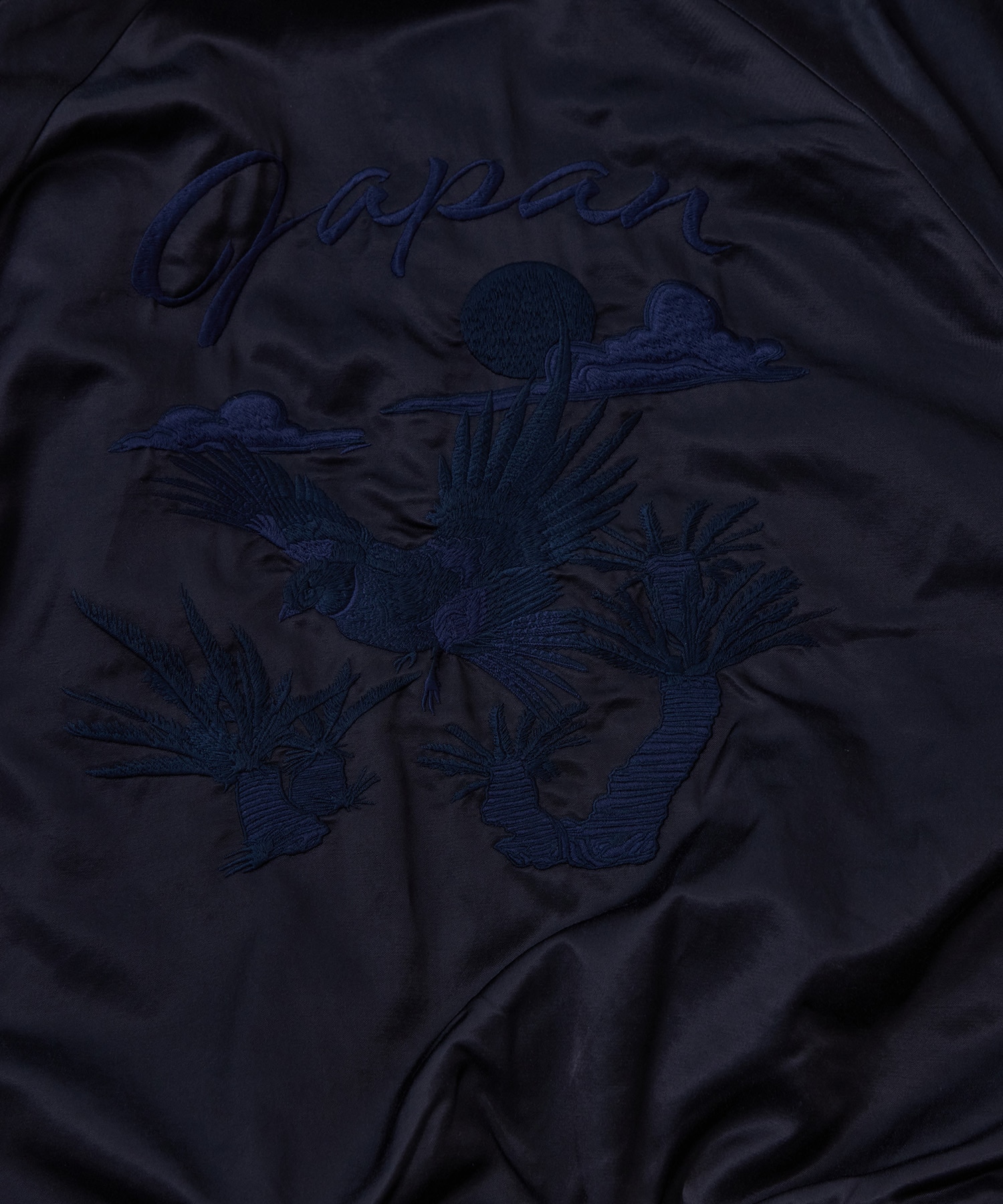 SATIN SOUVENIR JACKET MOMOTARO JEANS