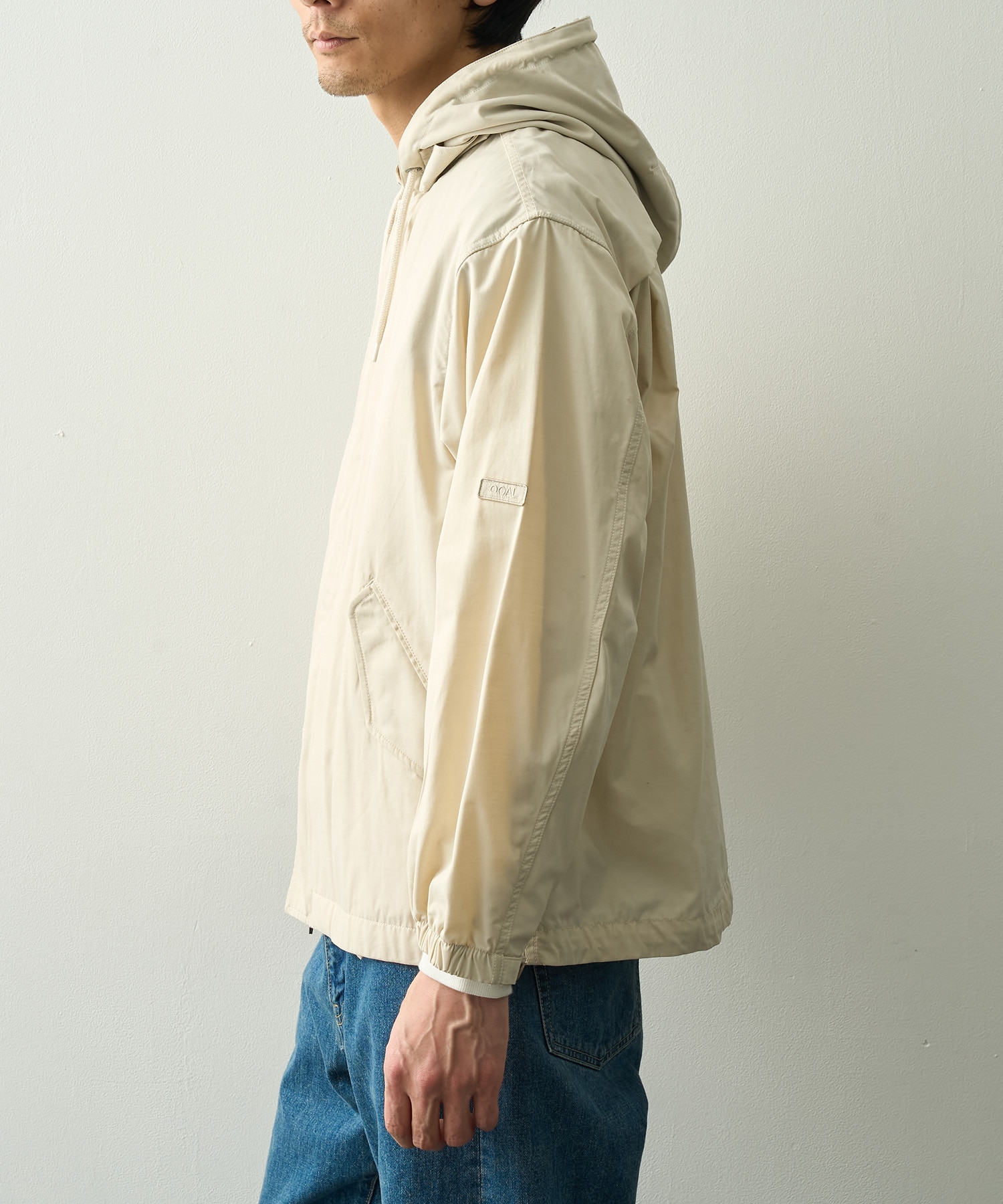 Nylon Twill Hooded Jacket nanamica