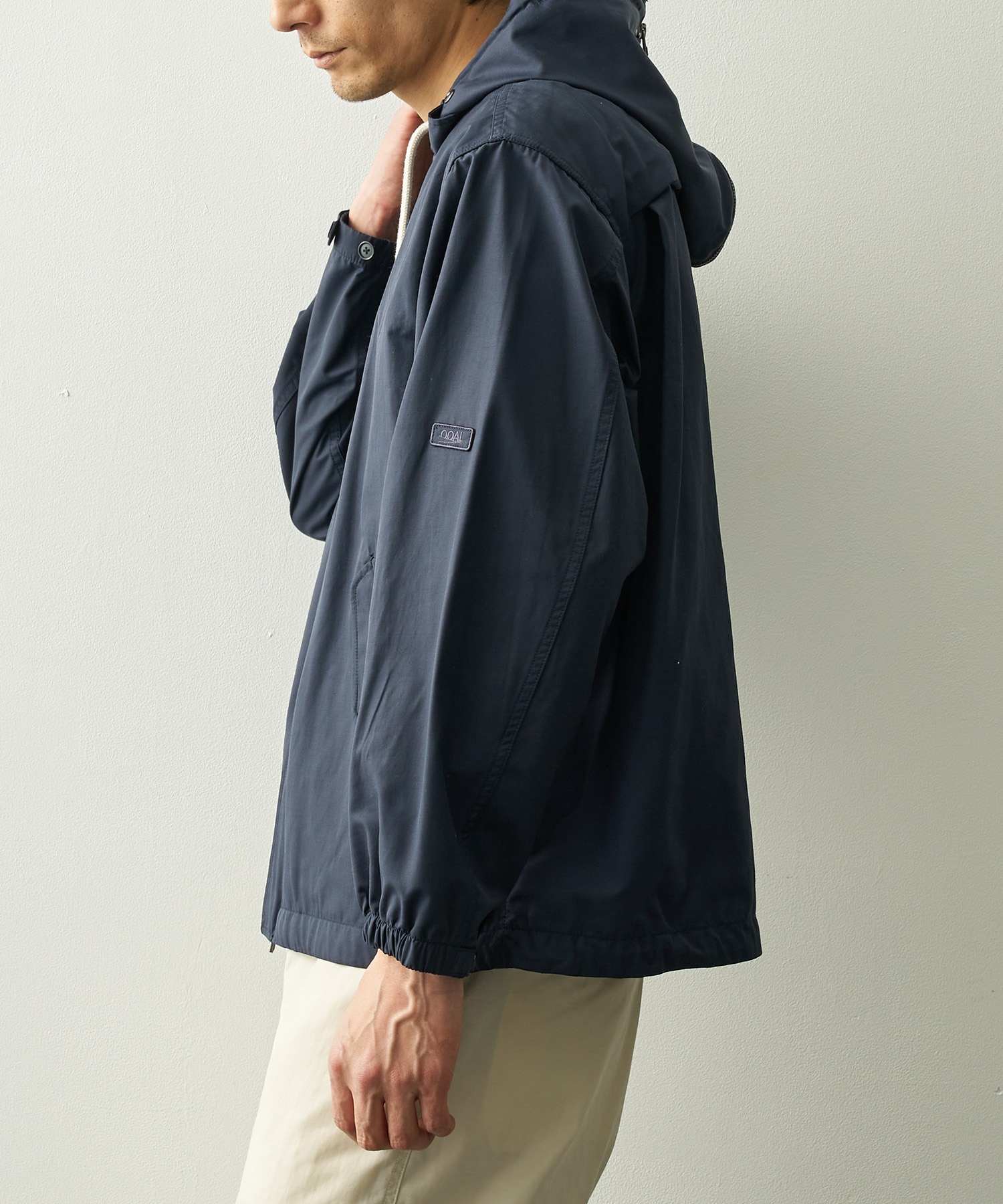 Nylon Twill Hooded Jacket nanamica