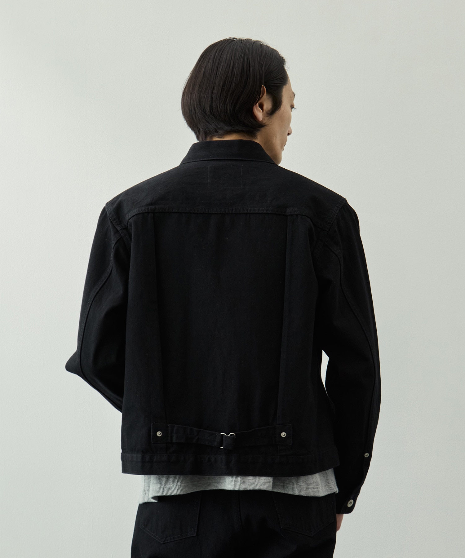 ヴィンテージスラブデニムジャケット KEY TIMEZ