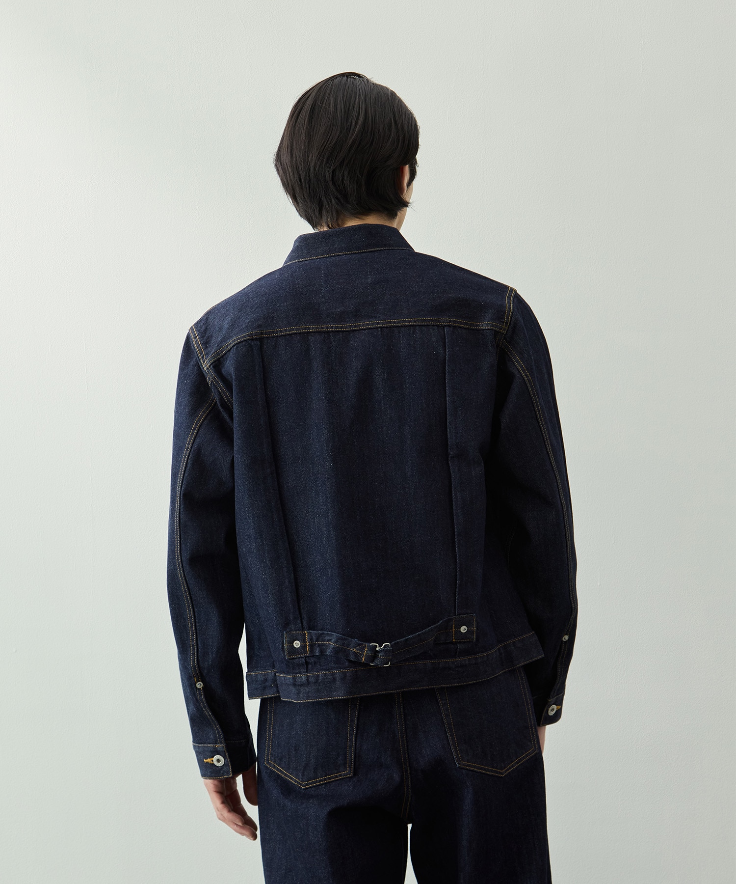ヴィンテージスラブデニムジャケット KEY TIMEZ