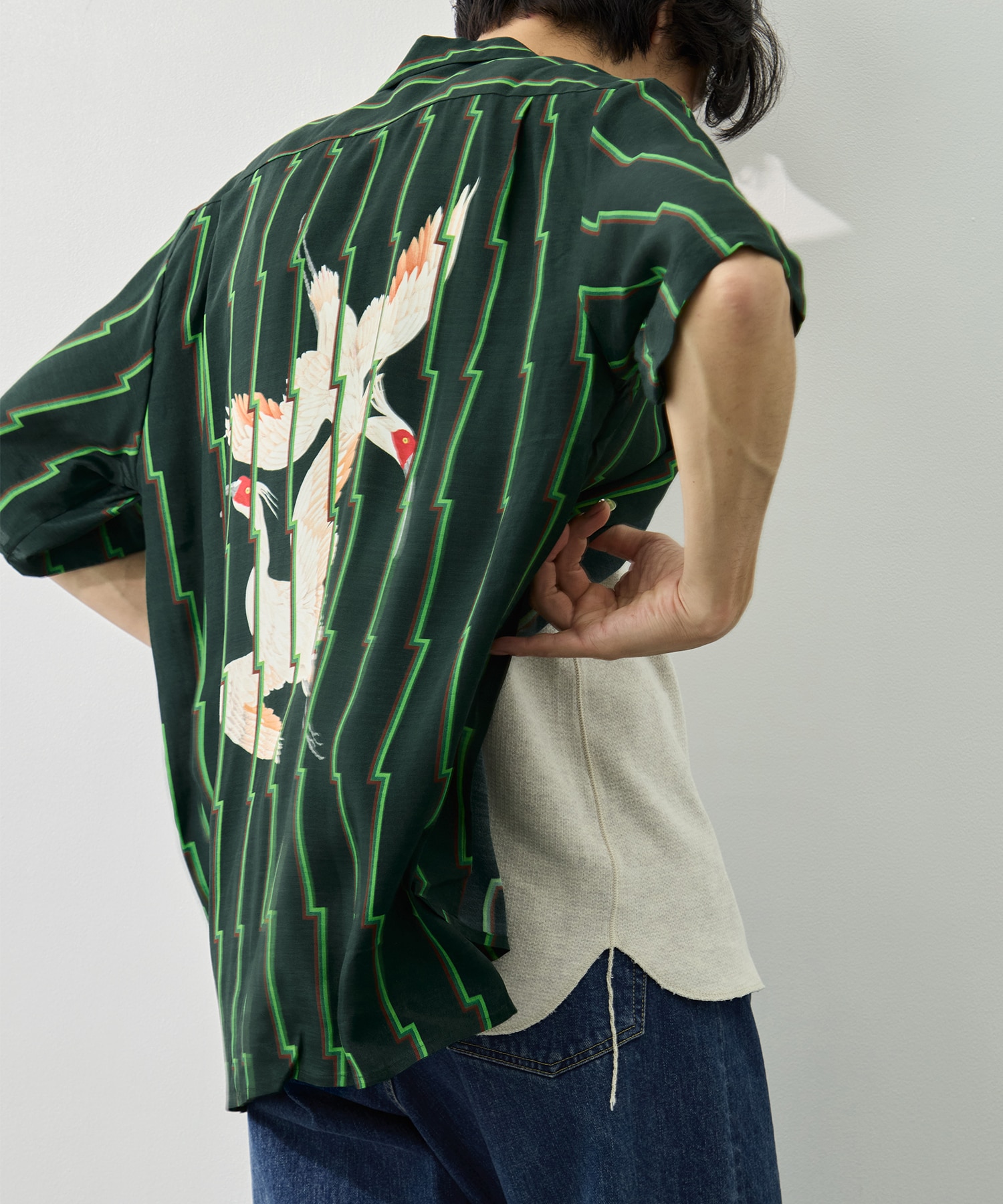 RAYON SHORT SLEEVE ALOHA SHIRT NIPOALOHA