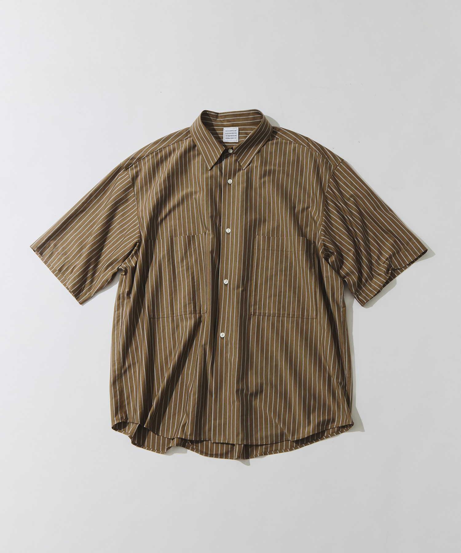Double Pocket Half Sleeve Shirt GOOD PEOPLE GOOD STITCHING GOOD PRODUCT