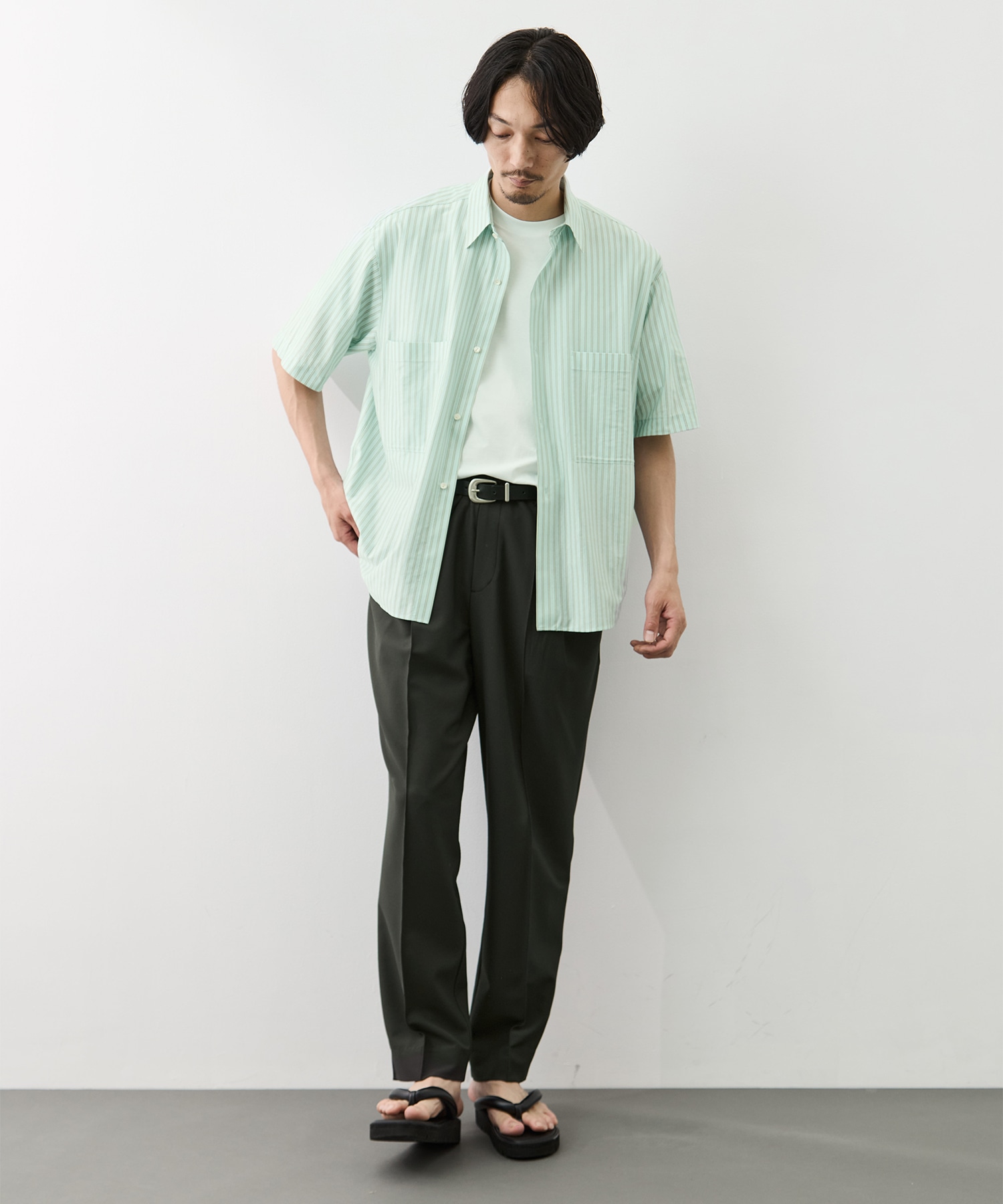 Double Pocket Half Sleeve Shirt GOOD PEOPLE GOOD STITCHING GOOD PRODUCT