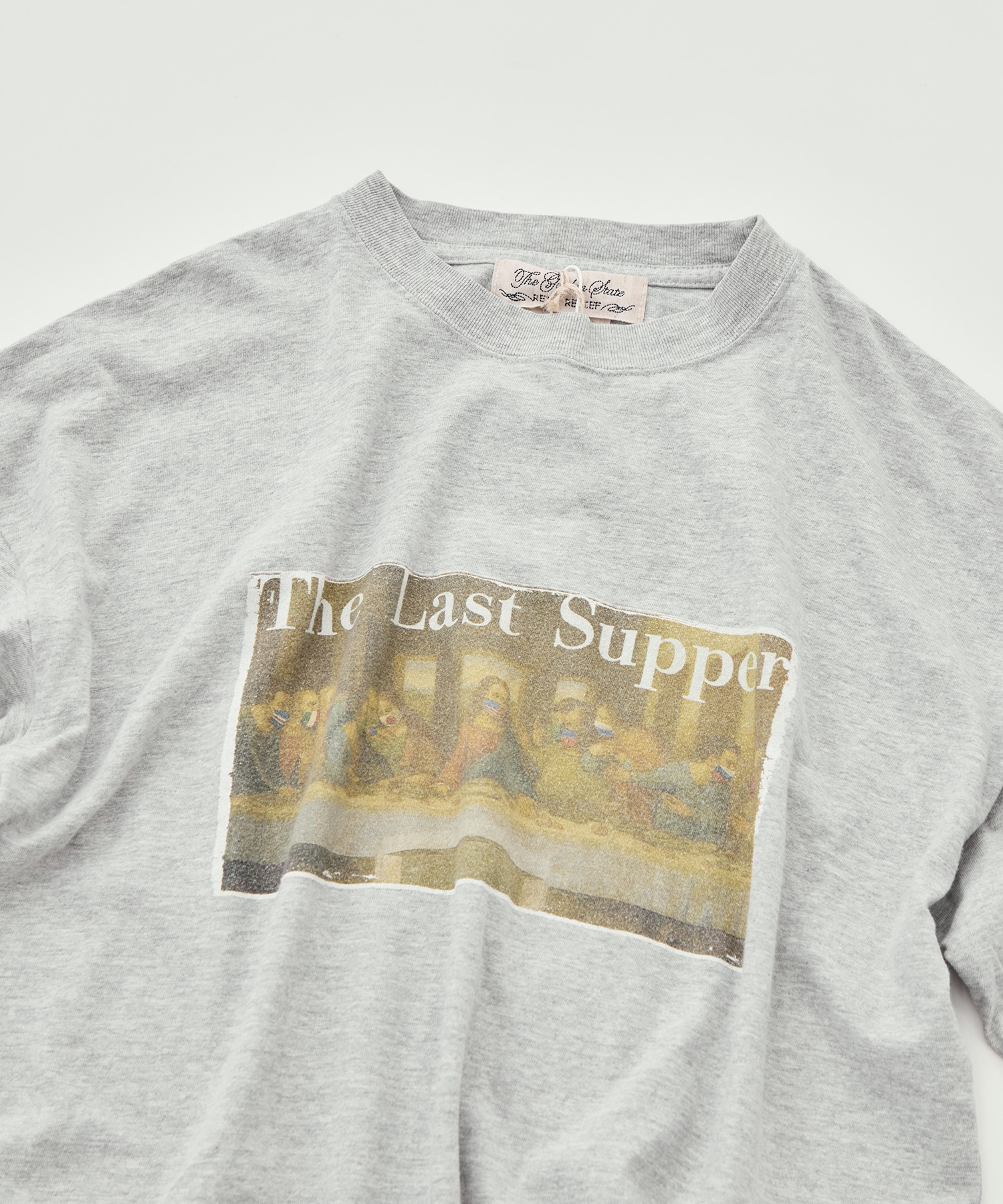 HARD SP加工20/-天竺BIGサイズT(The Last Supper) REMI RELIEF