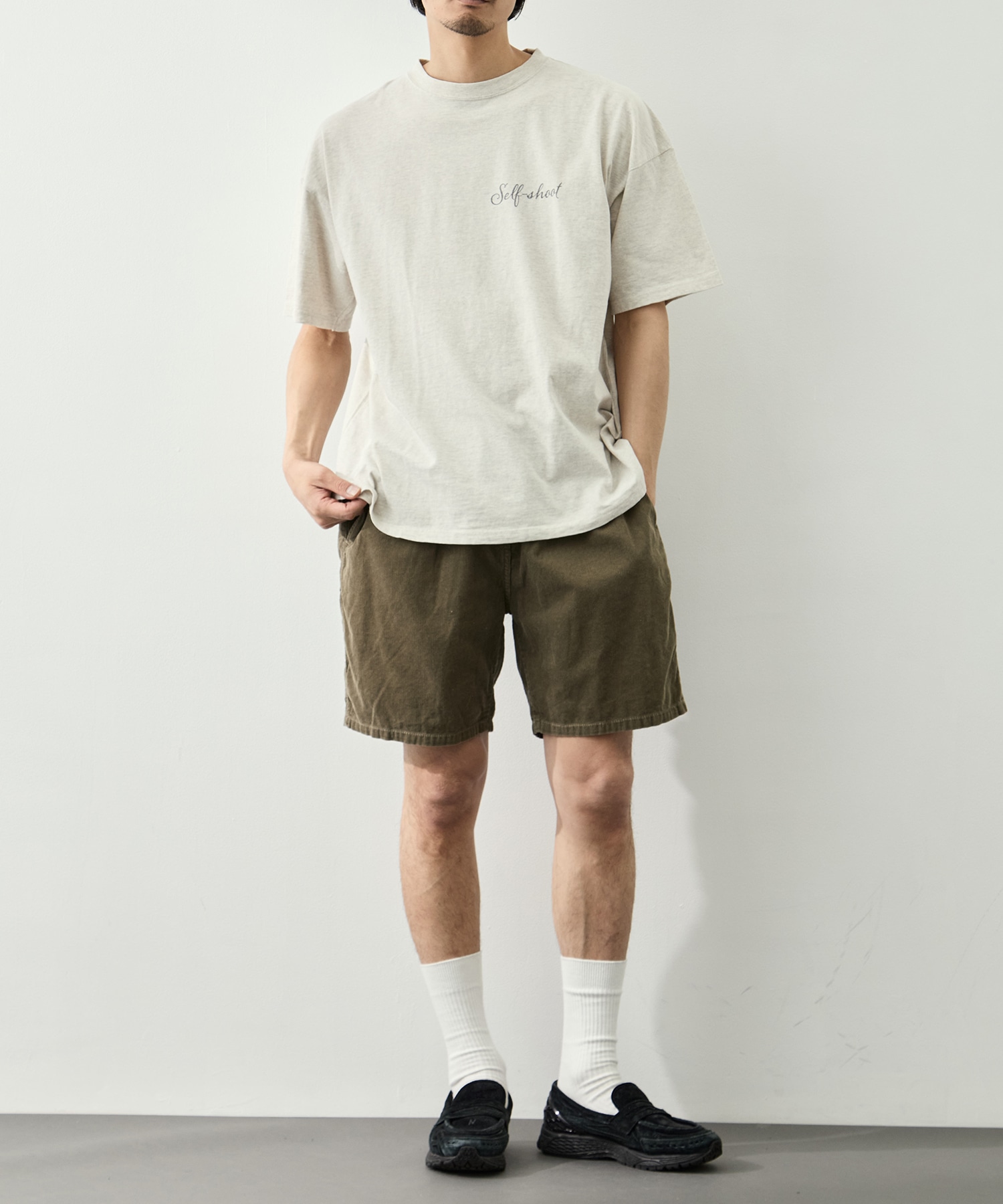 HARD SP加工20/-天竺BIGサイズT(Self shot M) REMI RELIEF