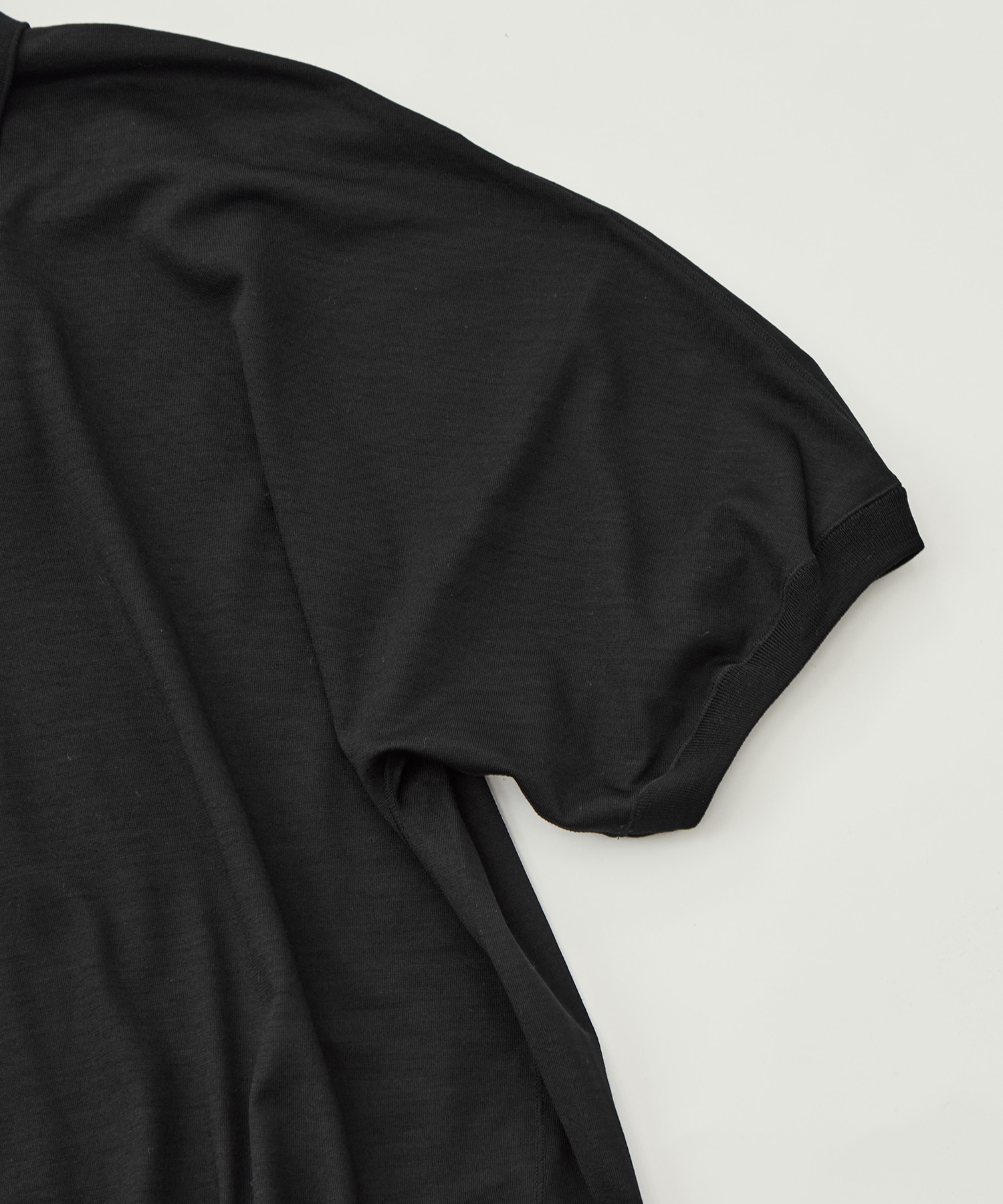 Knit Reduced Collar Half Sleeve Polo GOOD PEOPLE GOOD STITCHING GOOD PRODUCT
