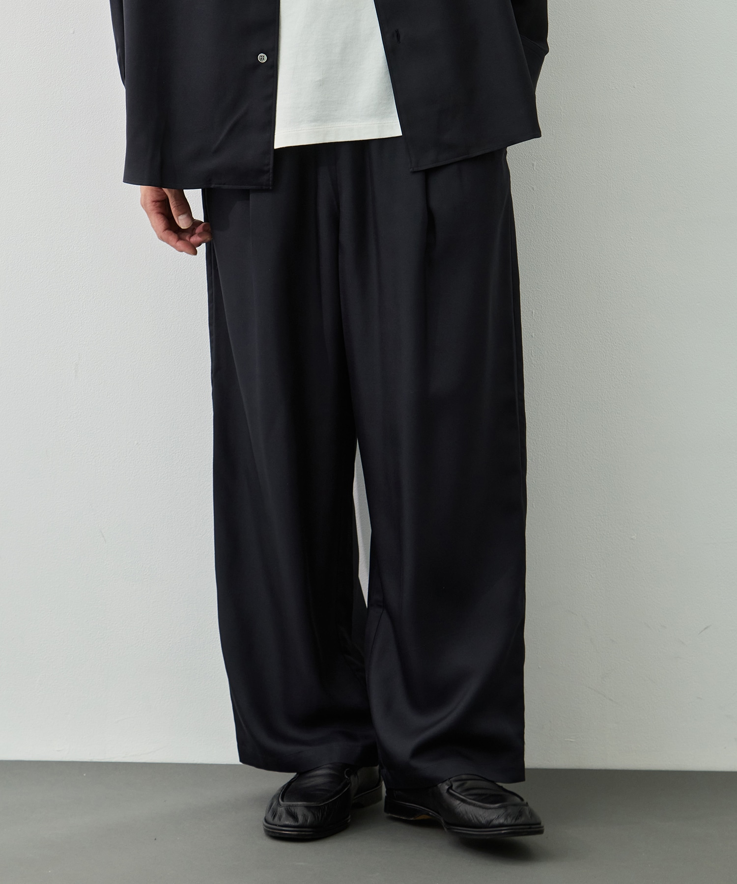 VACANCES / WASHABLE MATTE SILK PANTS BODHI