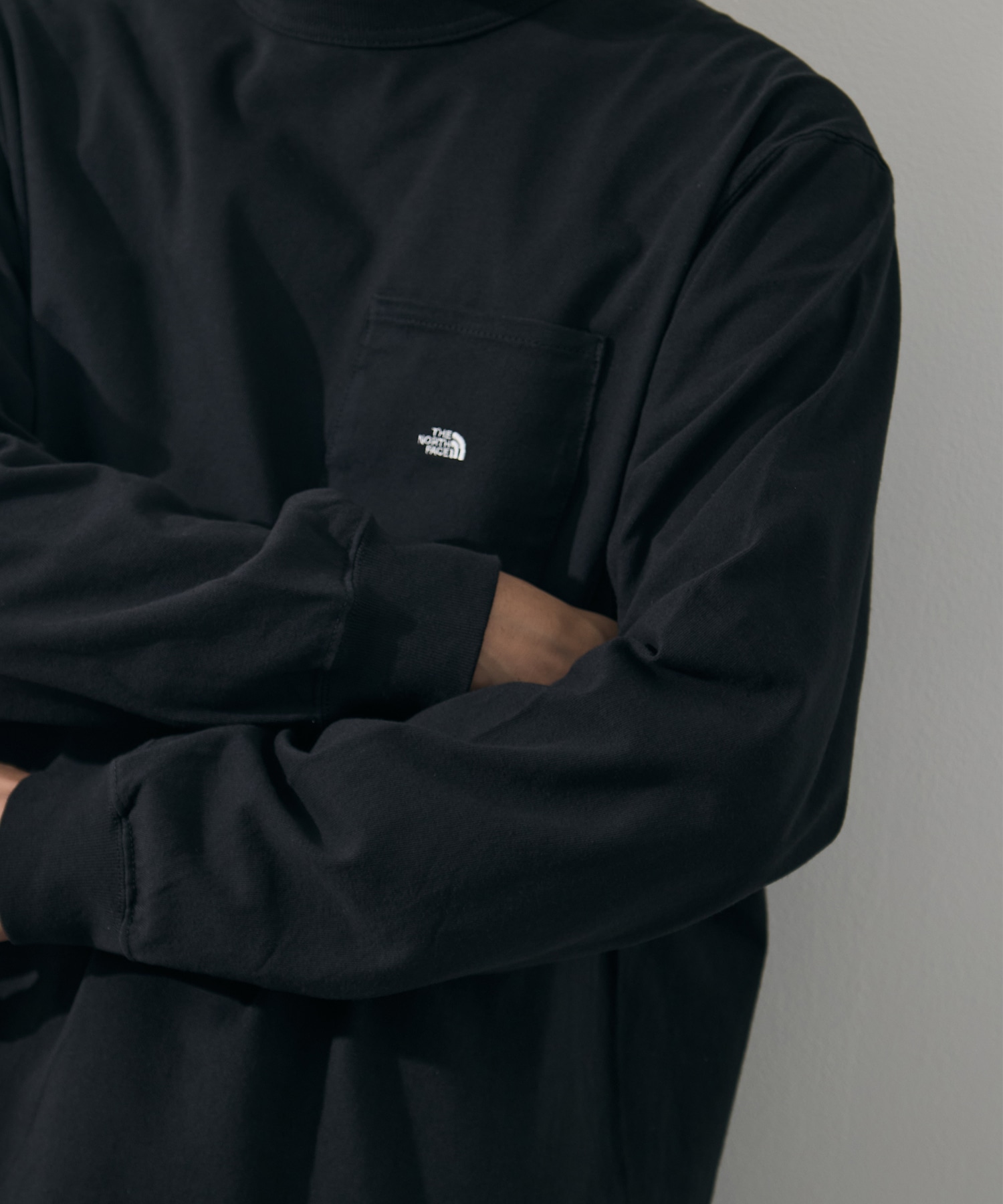 8oz Field Long Sleeve Pocket Tee THE NORTH FACE Purple Label