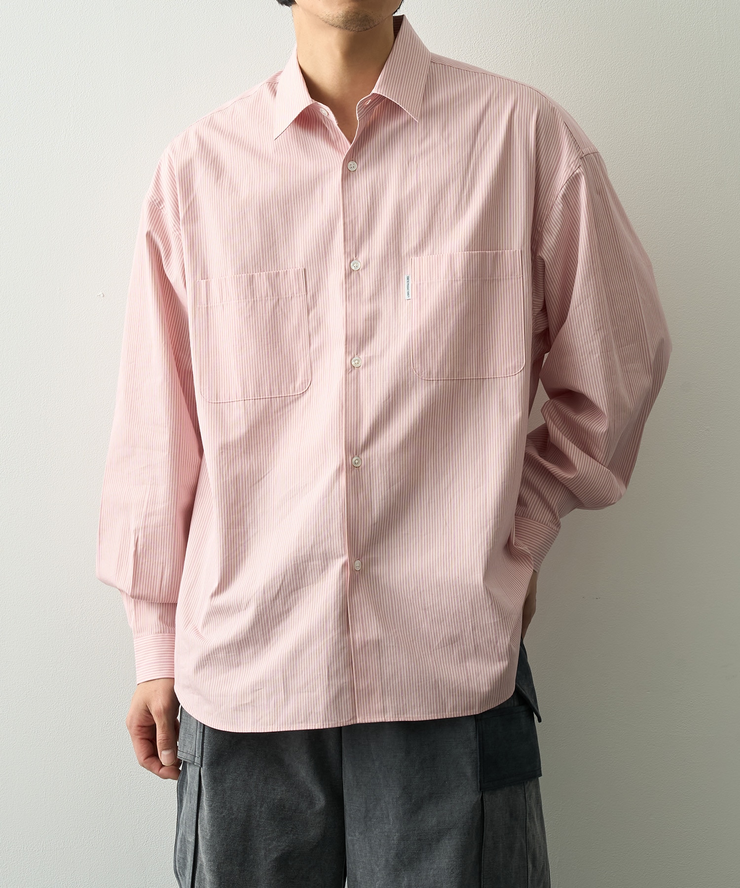 Stripe Broad L/S Shirt COOTIE PRODUCTIONS