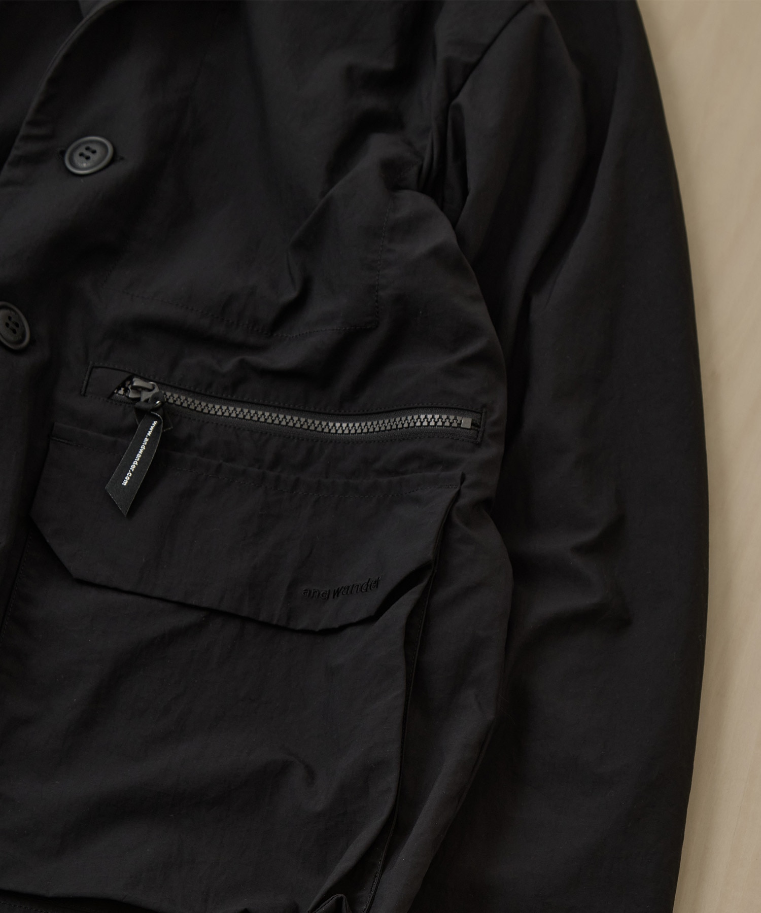 twill jacket and wander