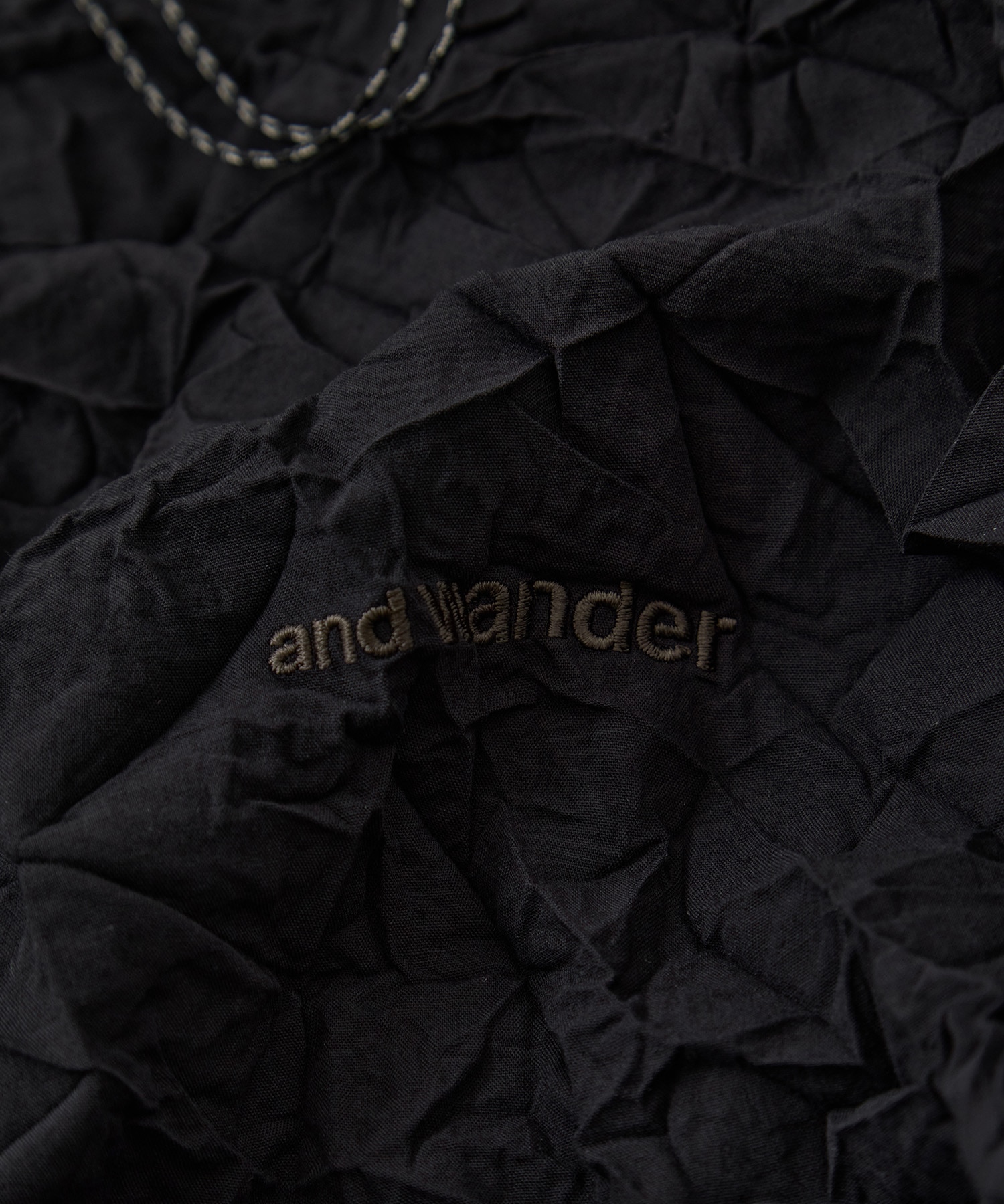 washer pleated open LS shirt and wander