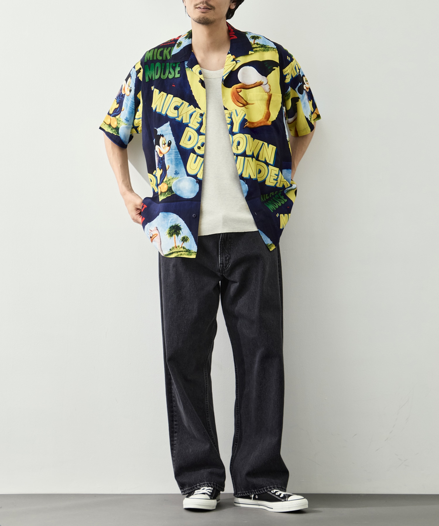 DP-024-3963-0041/NV/DSNY V_ ALOHA SHIRT/MKY&BIRD PORTER CLASSIC