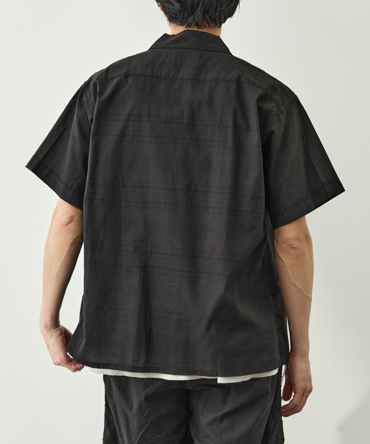 MADRAS DYED S/S SHIRT MASSES