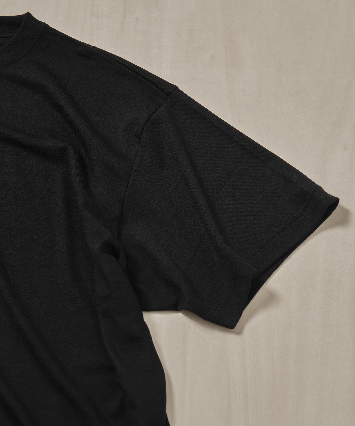 WOOL S/S T-SHIRT FUJI