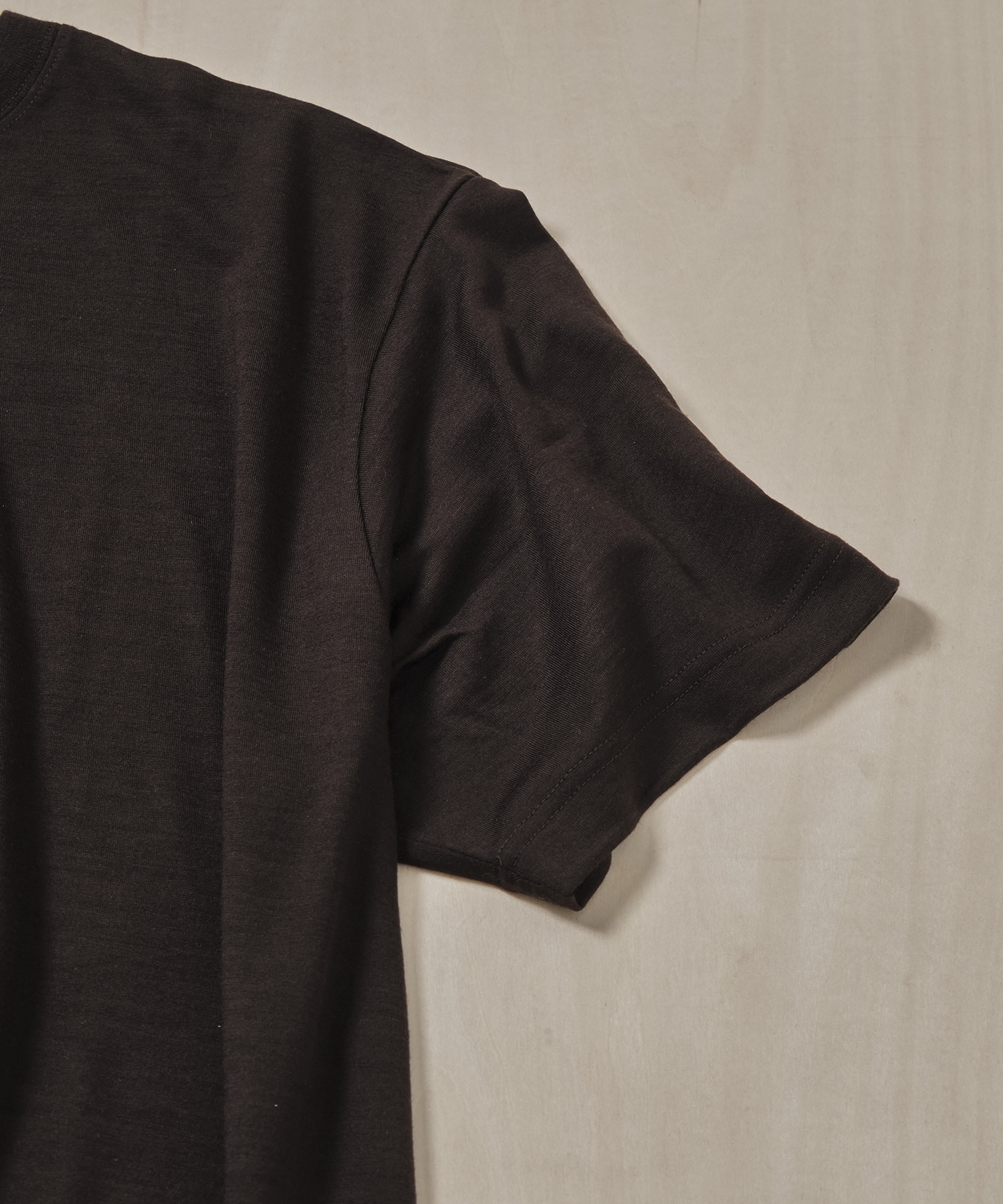 WOOL S/S T-SHIRT FUJI