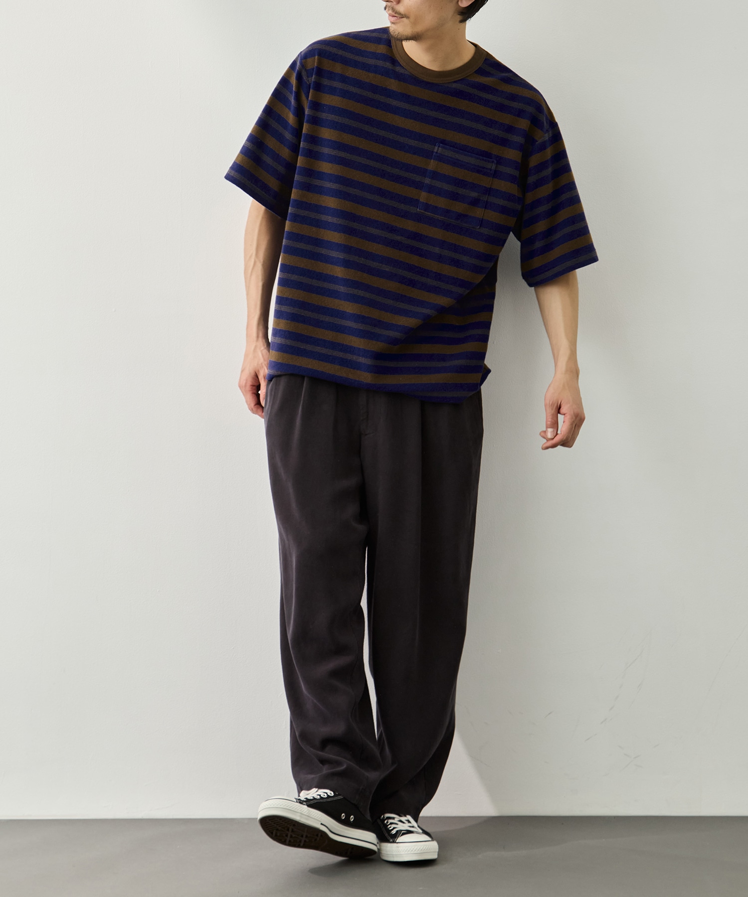 Pile Border Pocket Tee PHEENY