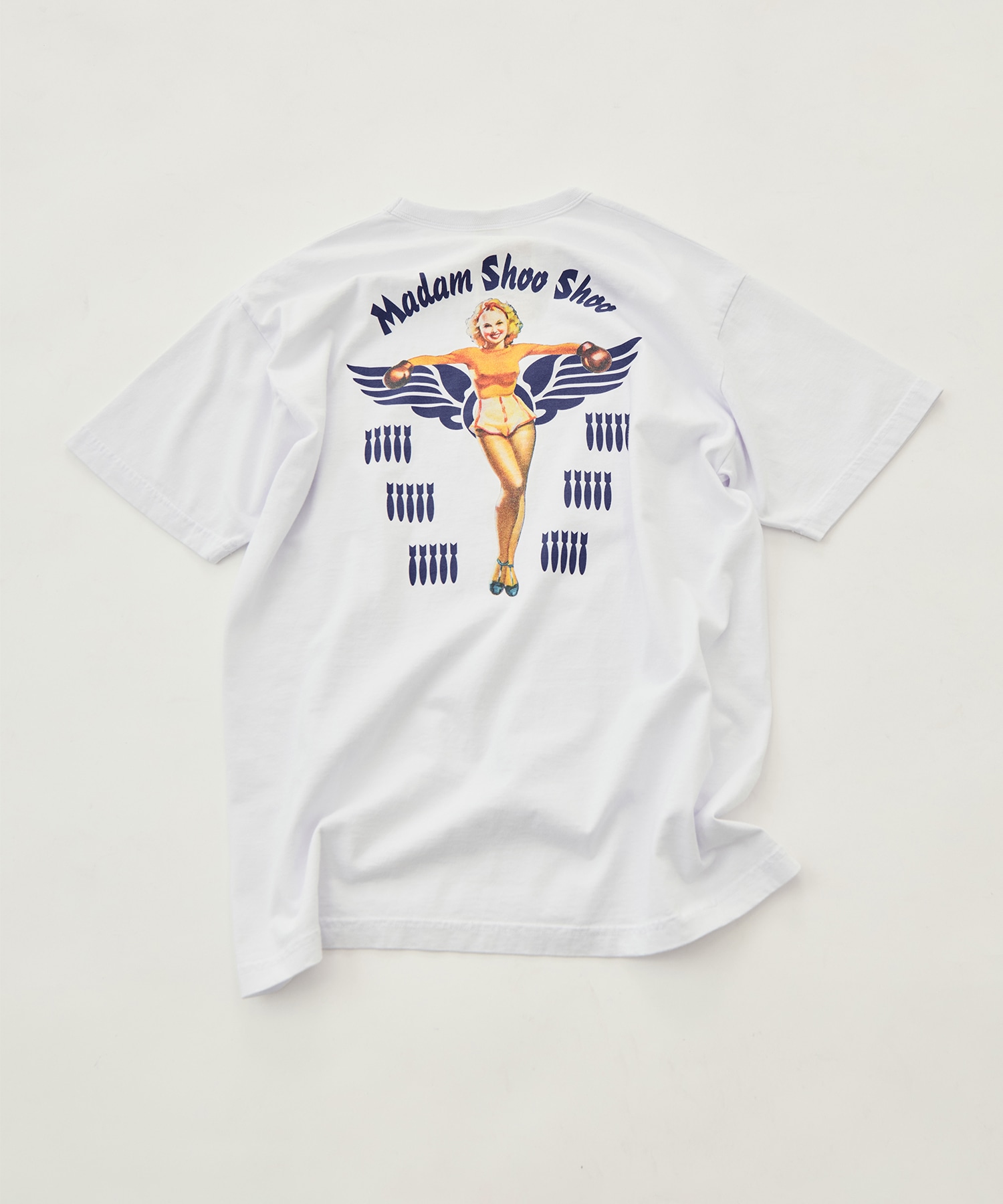 S/S T-SHIRT MADAM SHOO SHOO BUZZ RICKSON'S