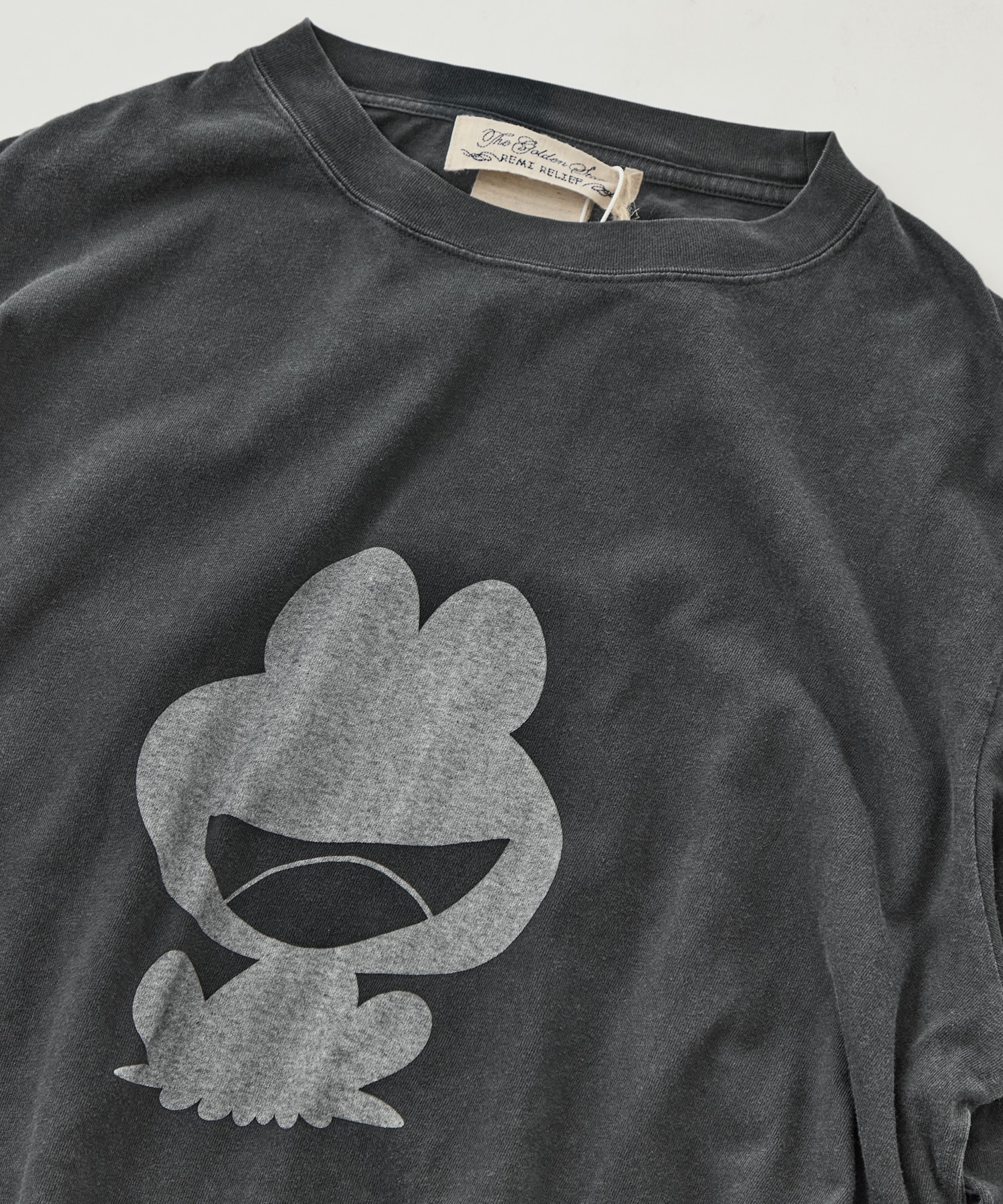 HARD SP加工20/-天竺レギュラーT(FROG) REMI RELIEF