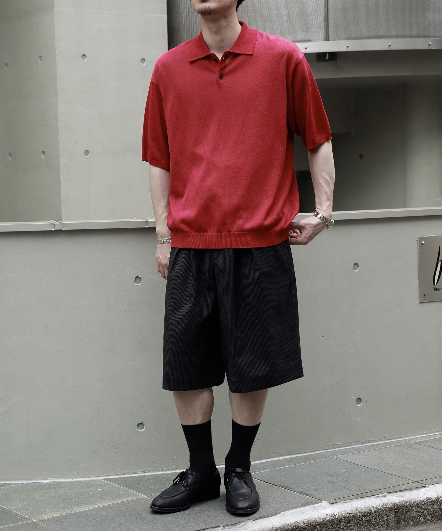 DOUBLE TUCK SHORTS marka
