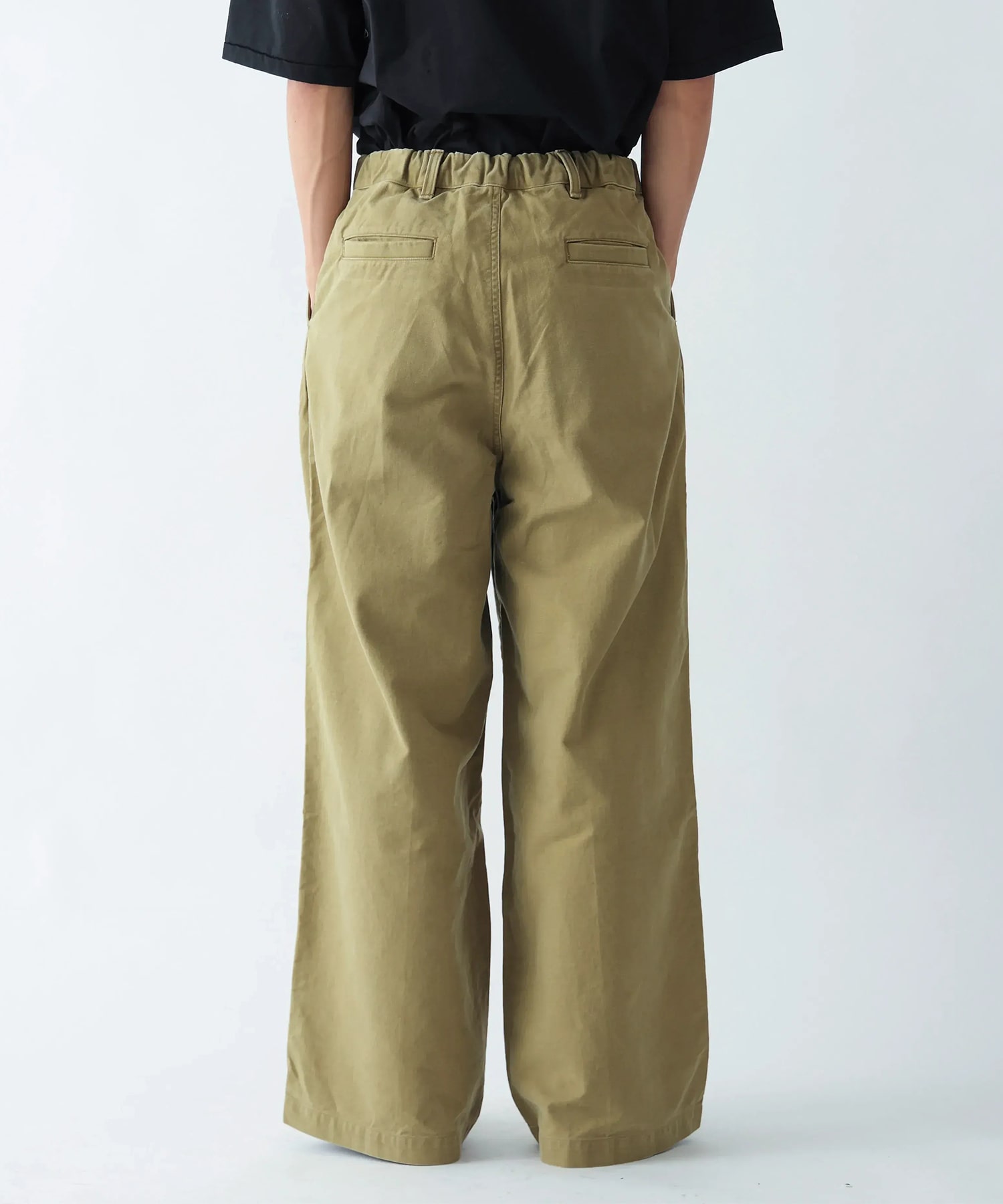 CHINO WIDE TROUSERS New Manual