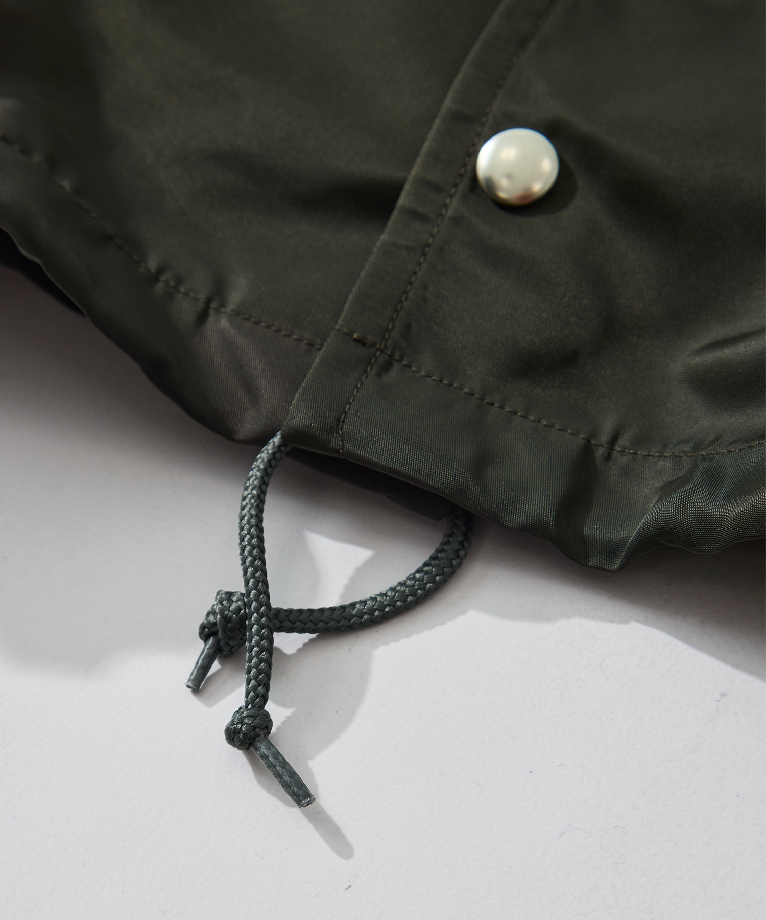 Washed Nylon Coach Jacket FW blurhmsROOTSTOCK