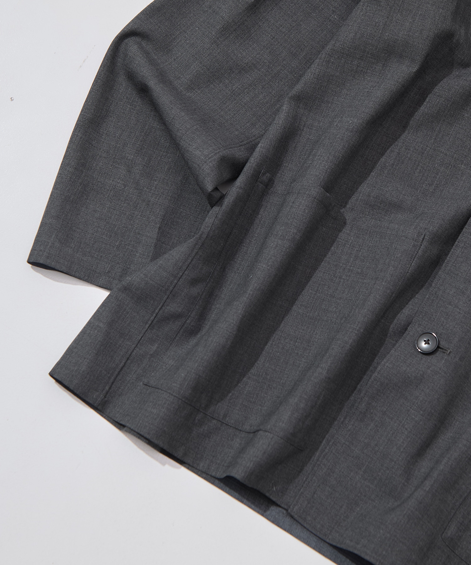SUPER140s WOOL TROPICAL WORK JACKET YLEVE