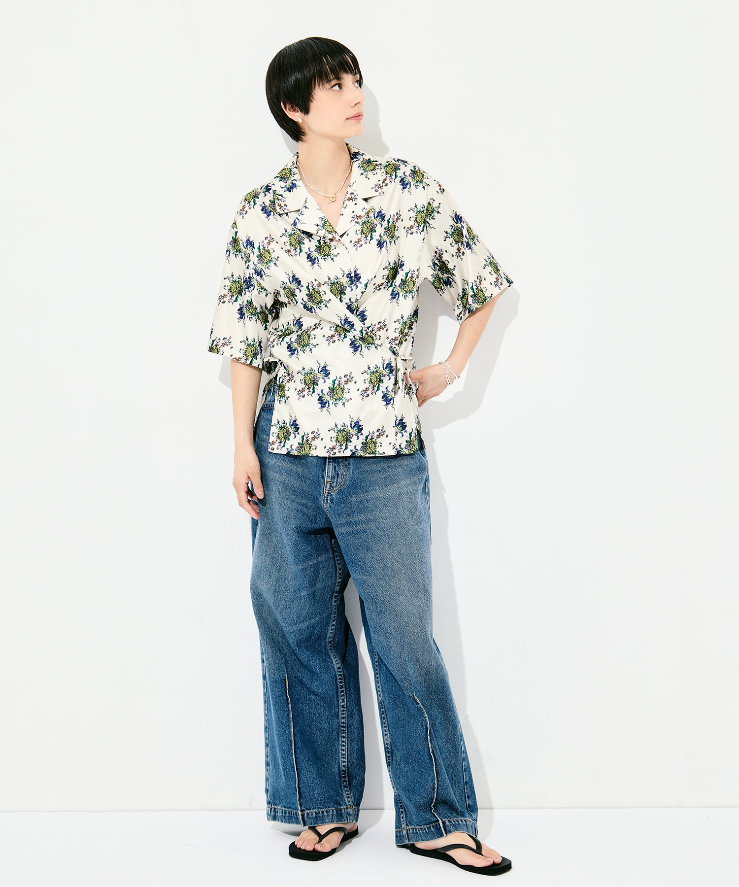 flower satin SH FUMIE=TANAKA
