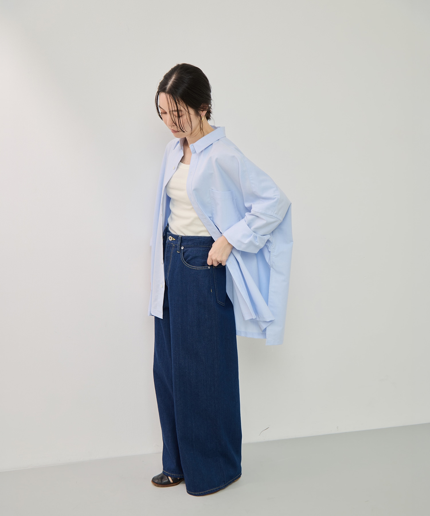 セルビッチワイドバギーデニム KEY TIMEZ