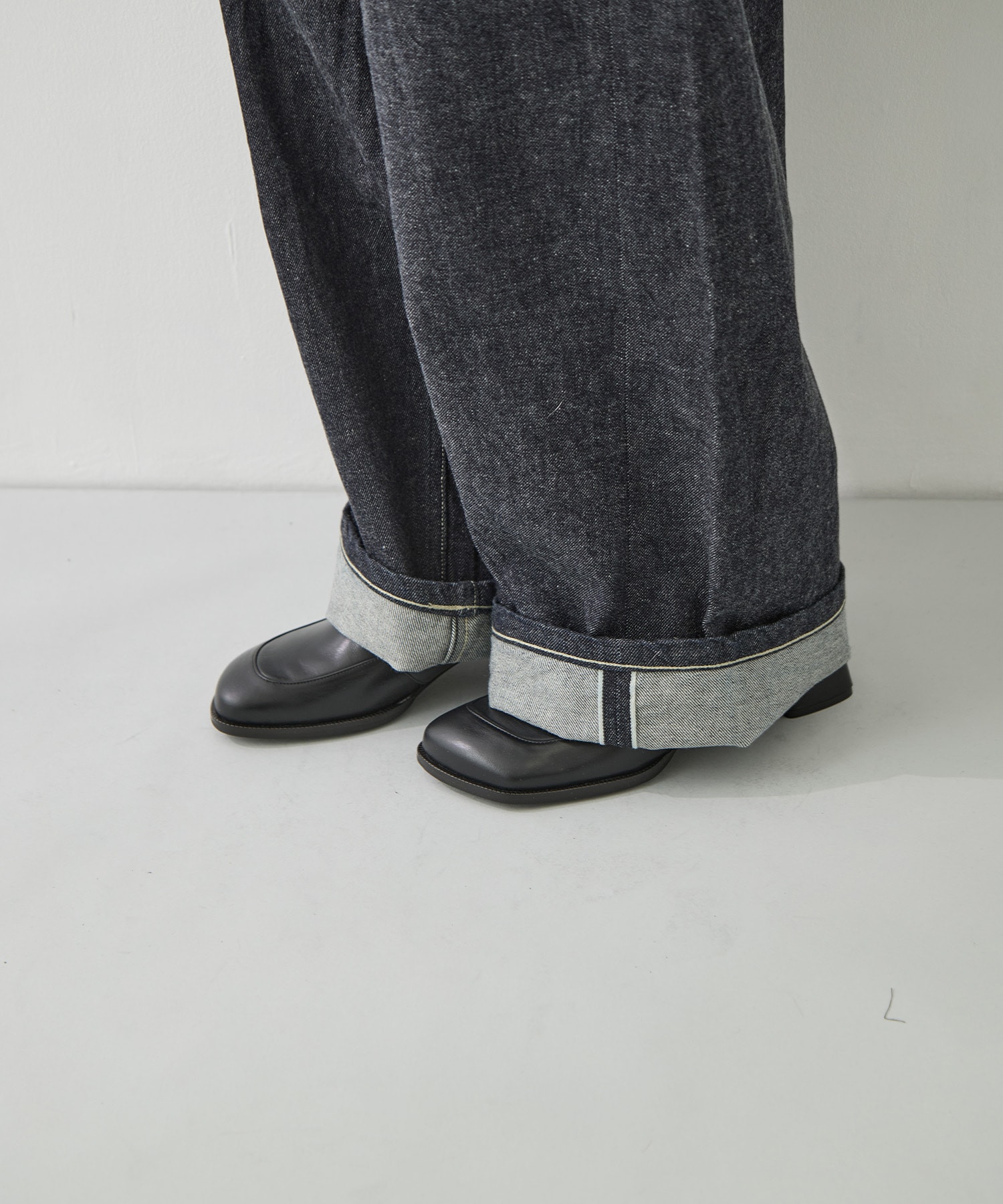 12.9oz Denim Bias Belted Pants blurhms