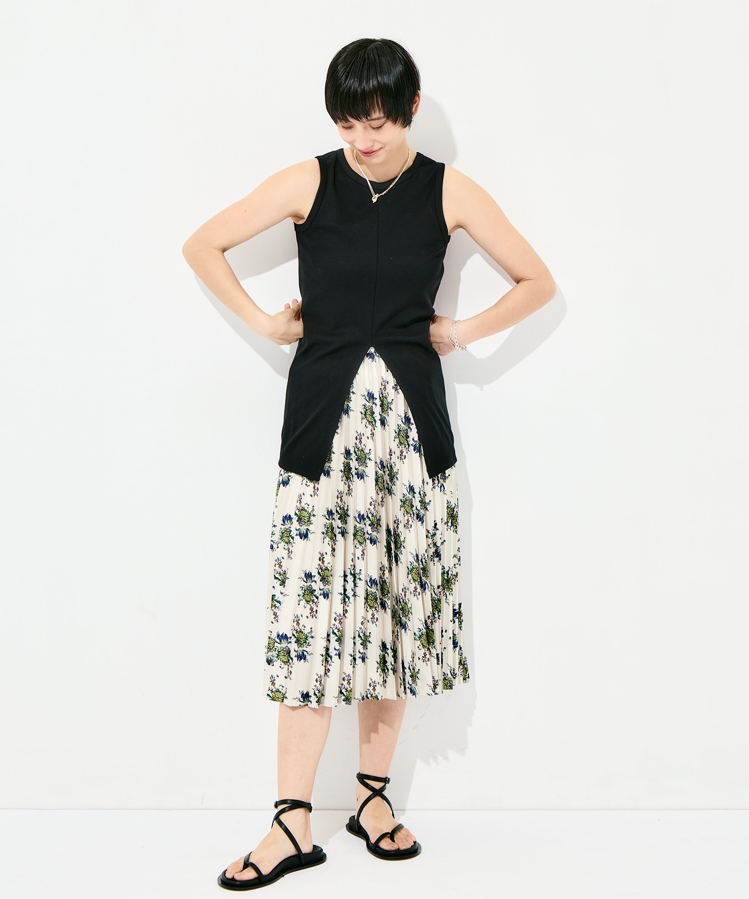 flower pleats SK FUMIE=TANAKA