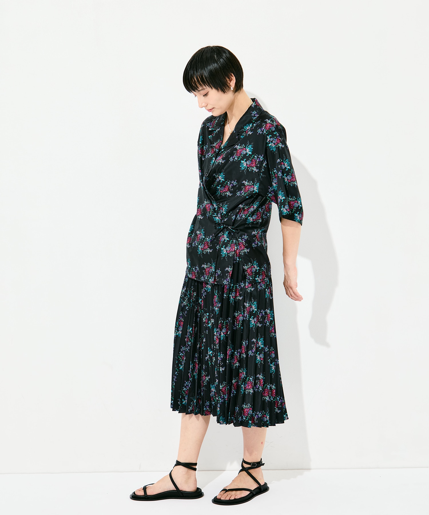 flower pleats SK FUMIE=TANAKA