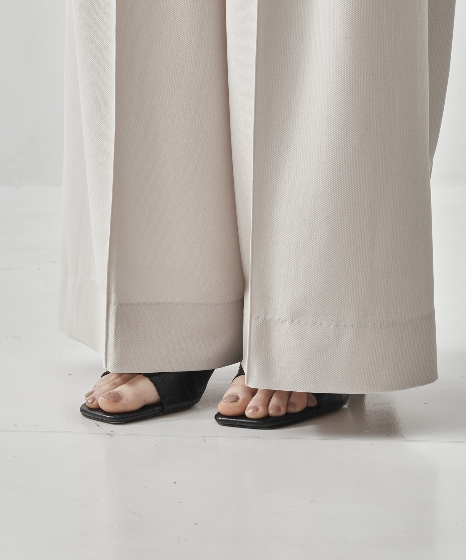 EX. Drawstring Easy Wide Pants GOOD PEOPLE GOOD STITCHING GOOD PRODUCT