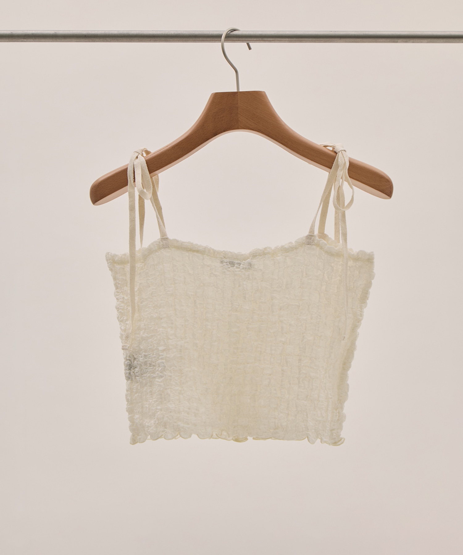 Shrink Lace Frill Camisole PHEENY