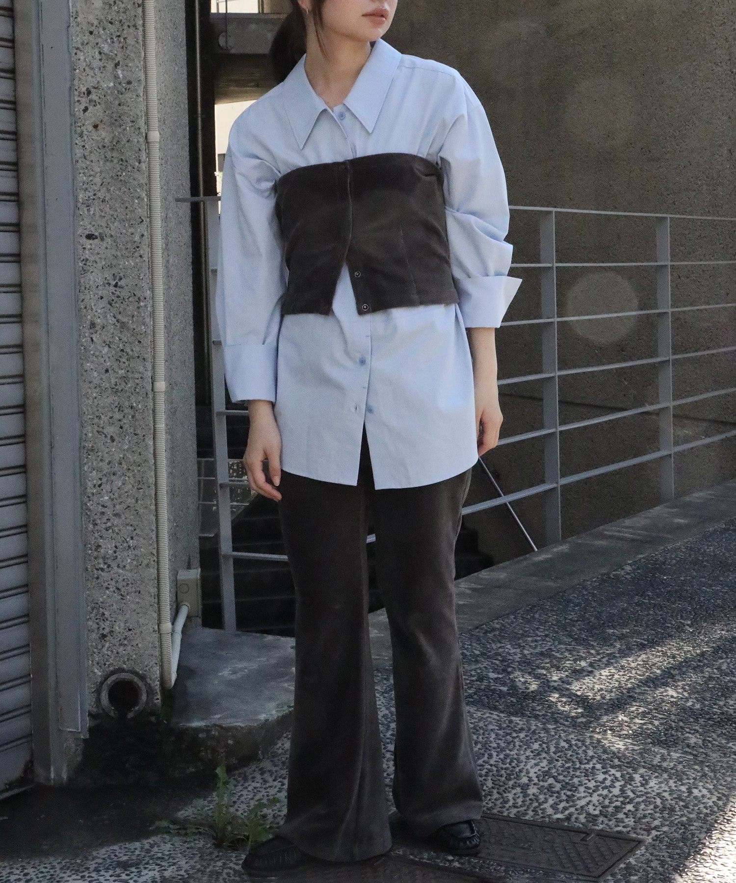 別注Stretch Corduroy Bustier PHEENY