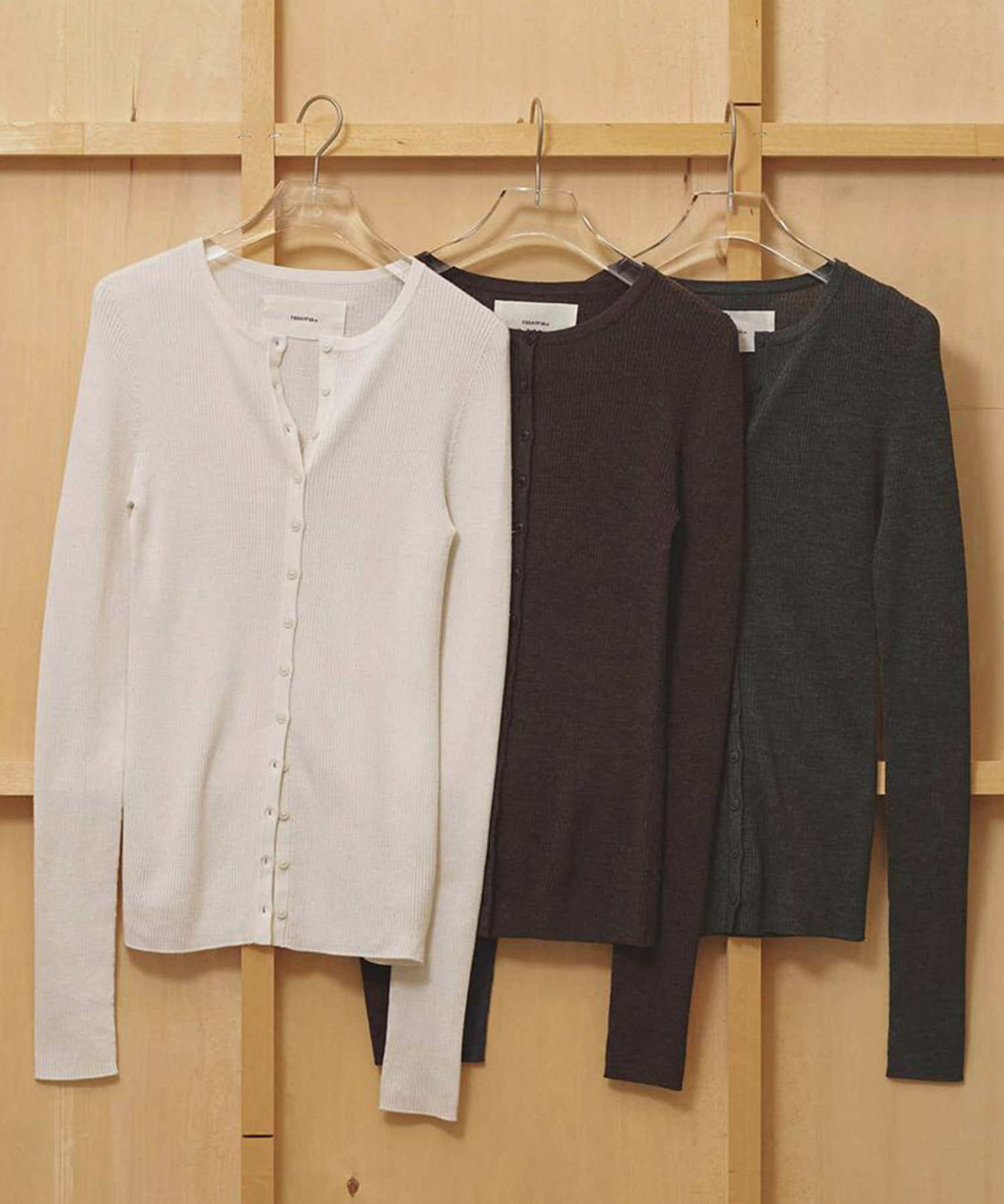 Silkwool Knit Cardigan TODAYFUL