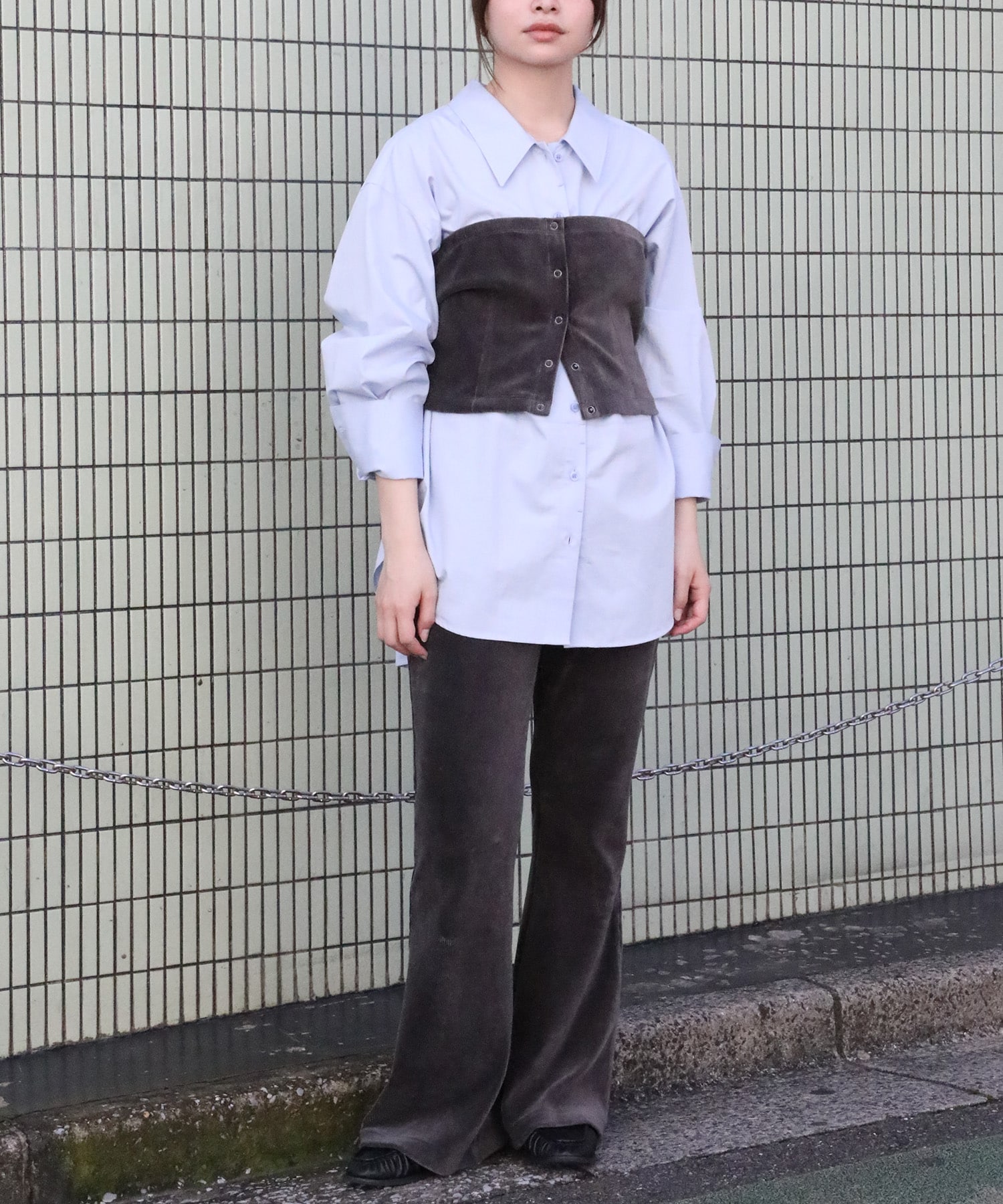 別注Stretch Corduroy Flare Pants PHEENY