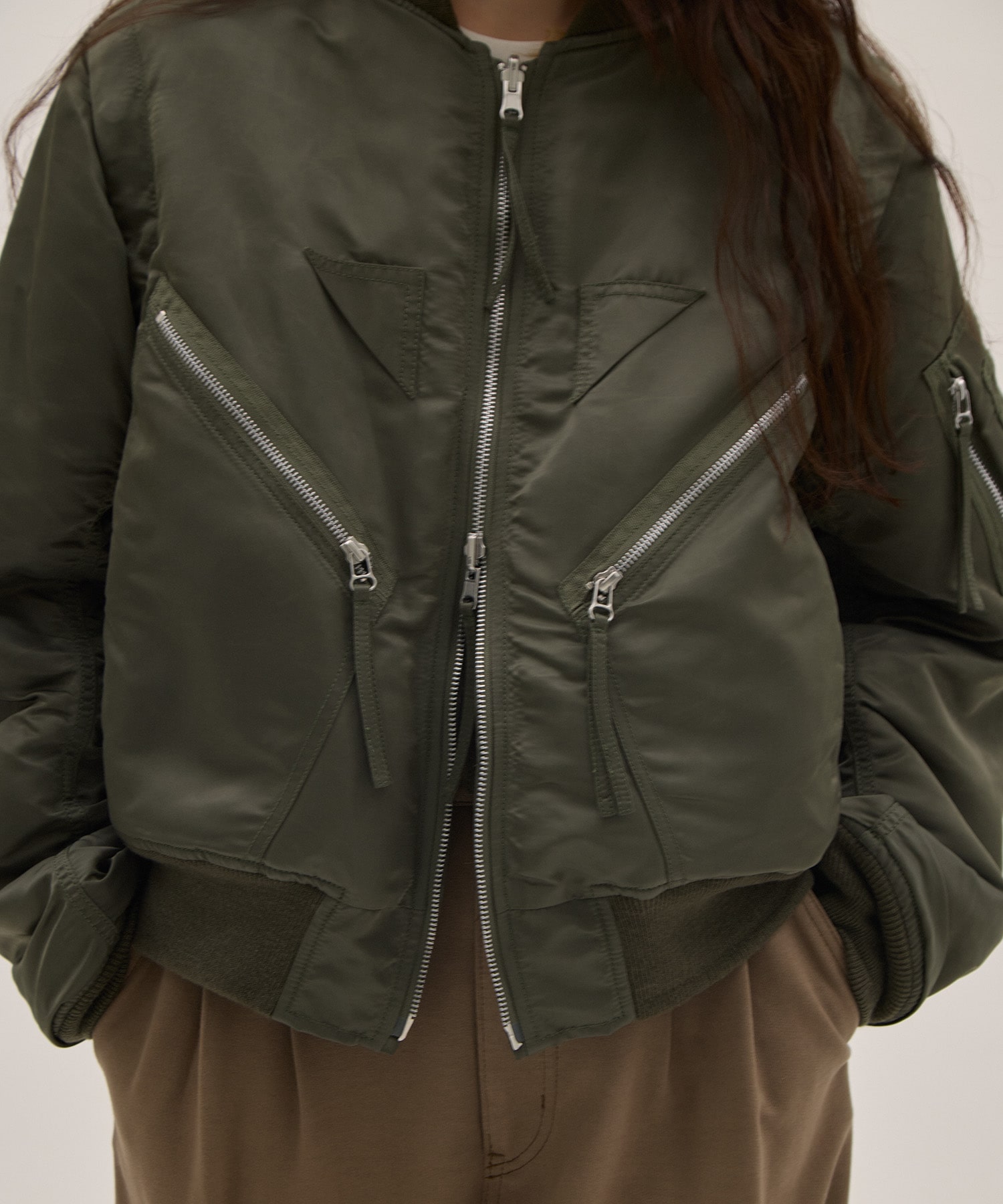 MA-1 reversible×eco fur 08sircus