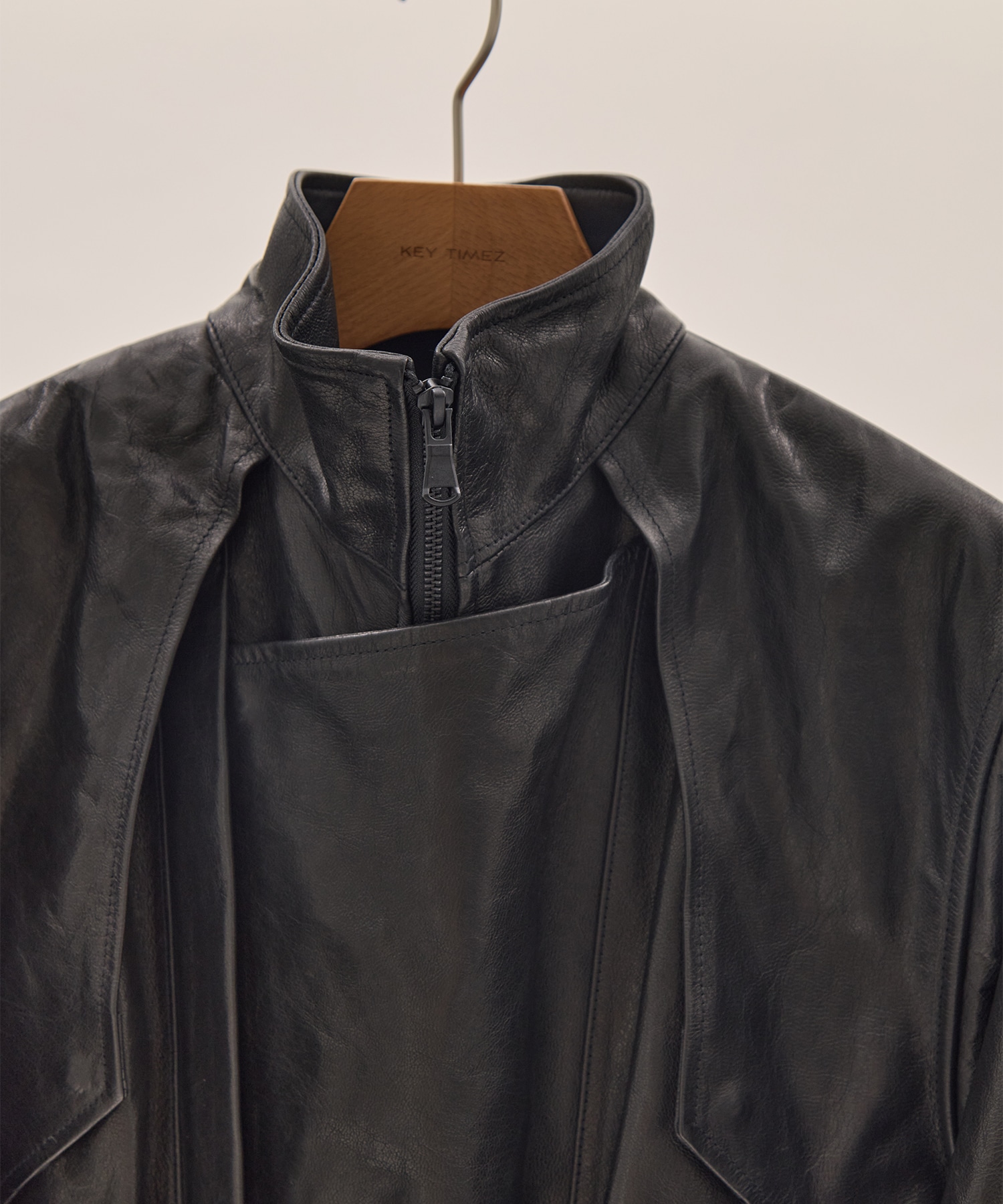 Goat leather short blouson 08sircus