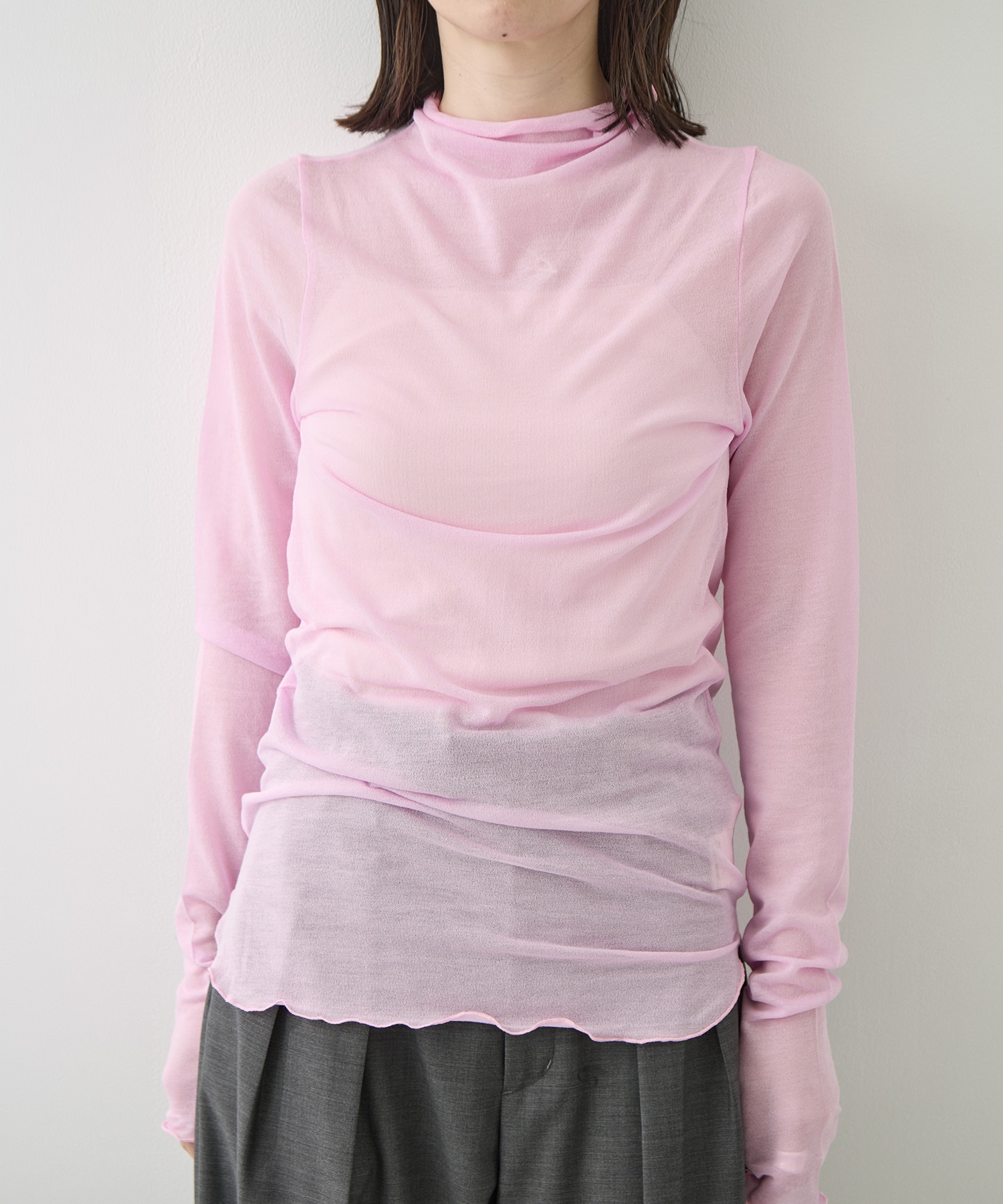 COTTON GEORGETTE B/N PO TOURNON.