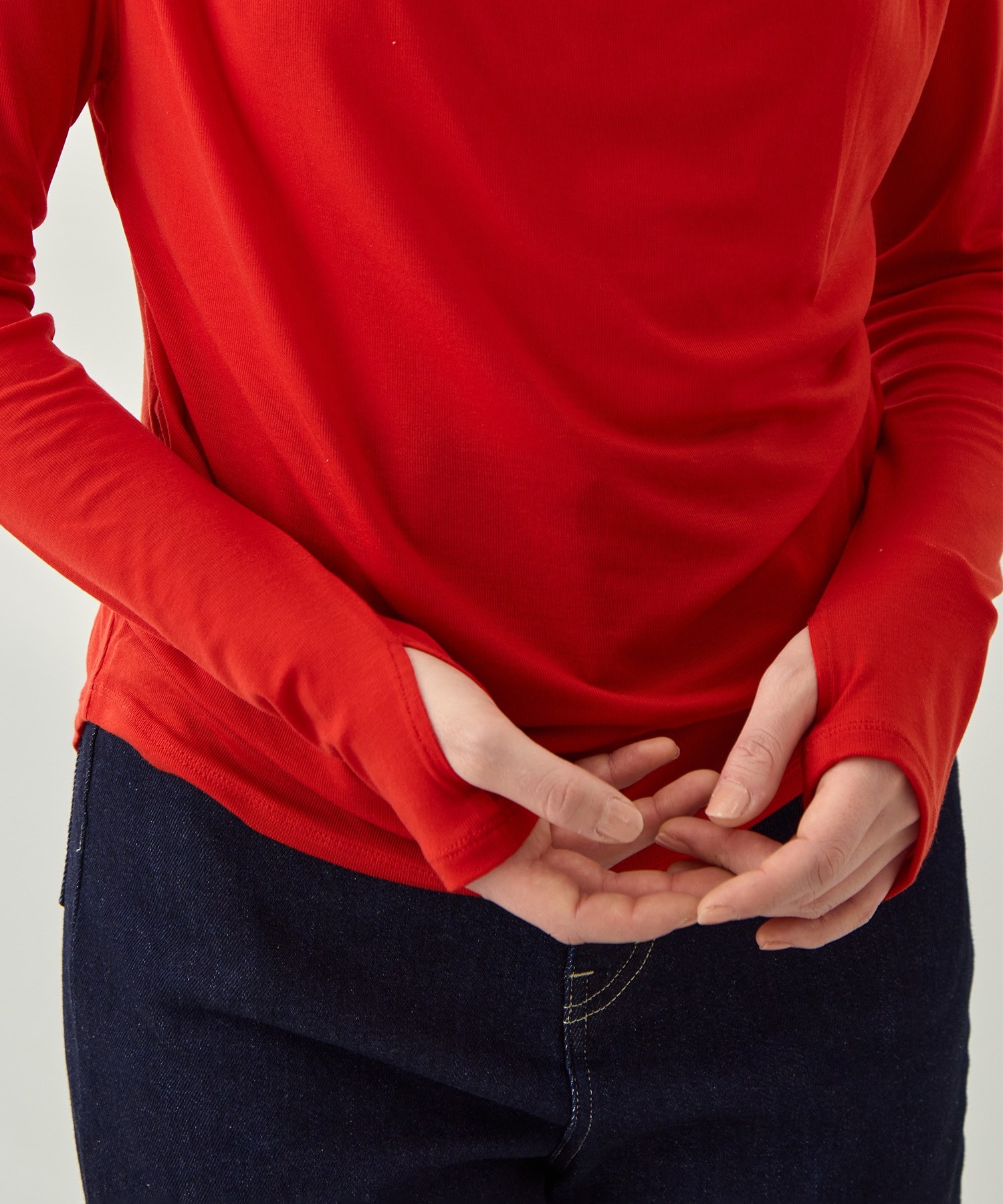 ドレープカットソー KEY TIMEZ