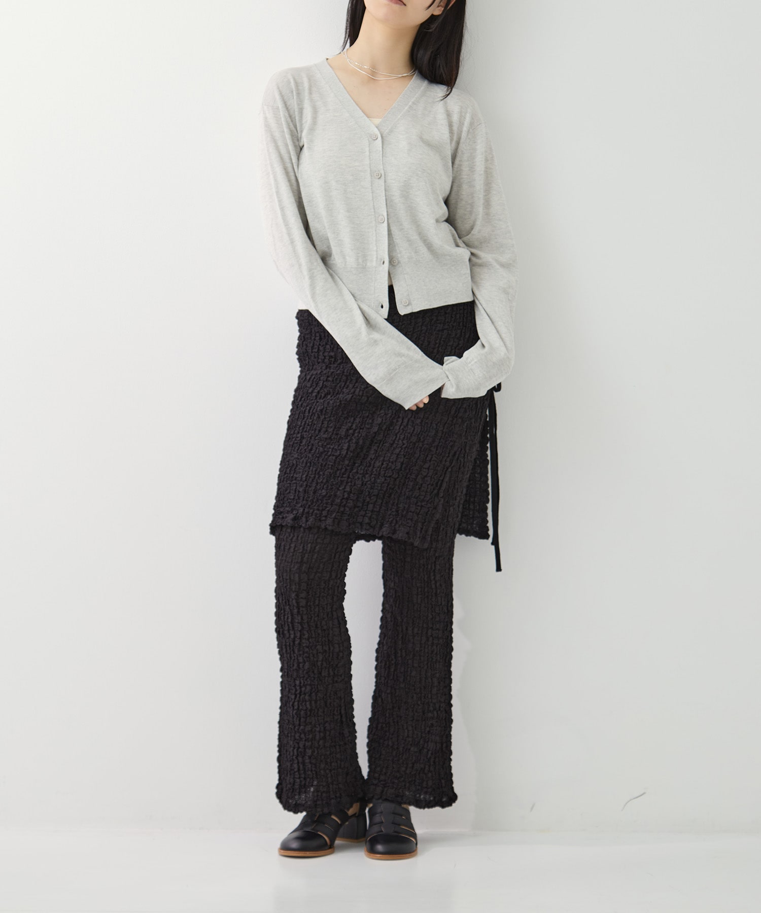 Silk Cotton Cardigan 