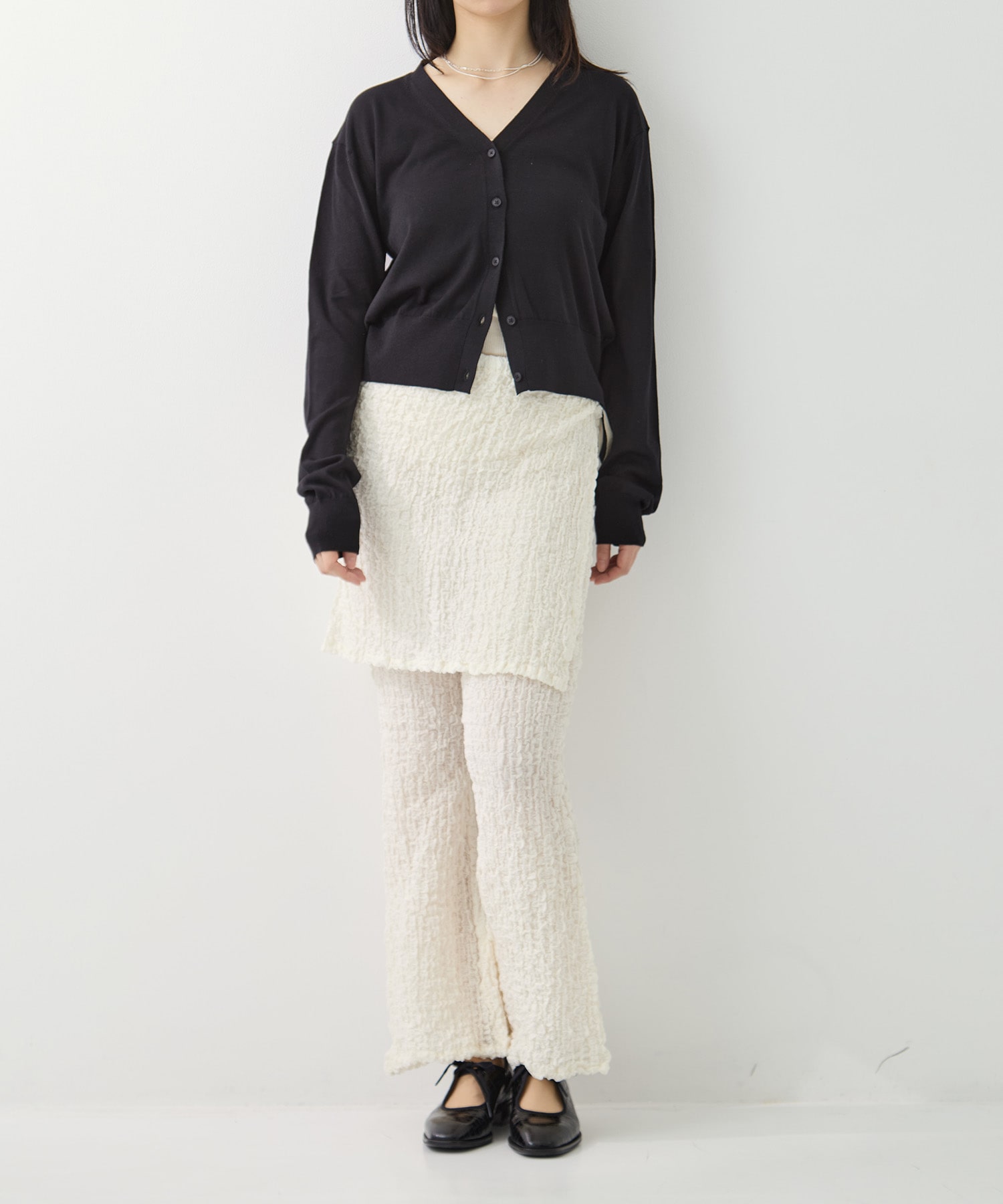 Silk Cotton Cardigan 