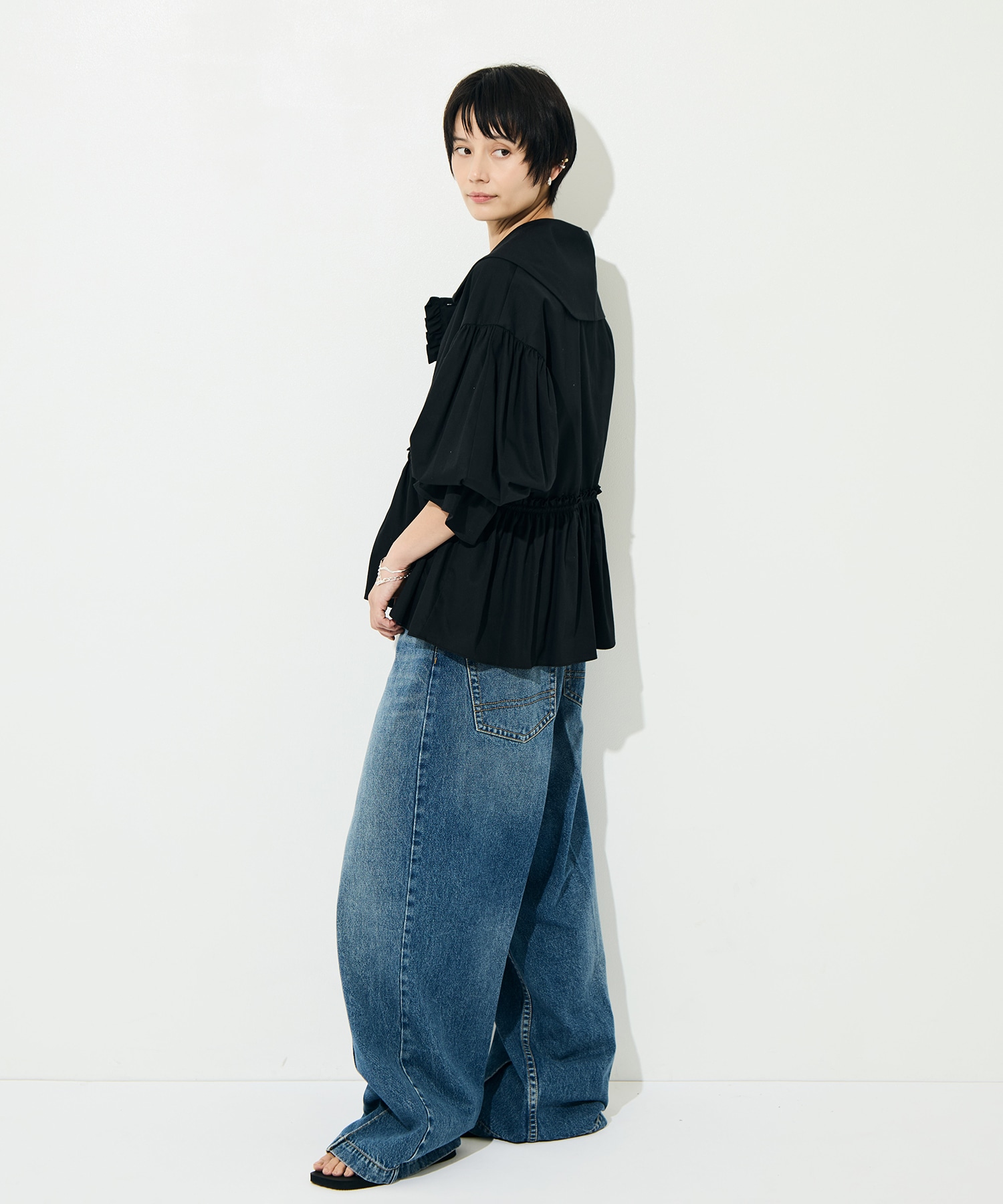 90s Loose Straight Pant - Denim RhodolirioN