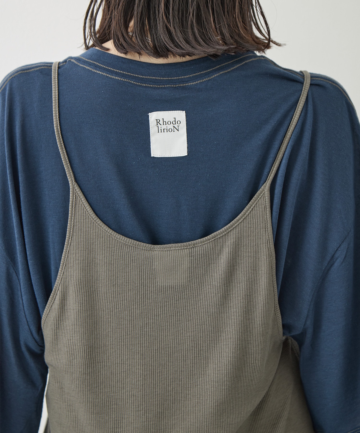 Camisole Top & Loose-fitting Tee - Unit Tops RhodolirioN
