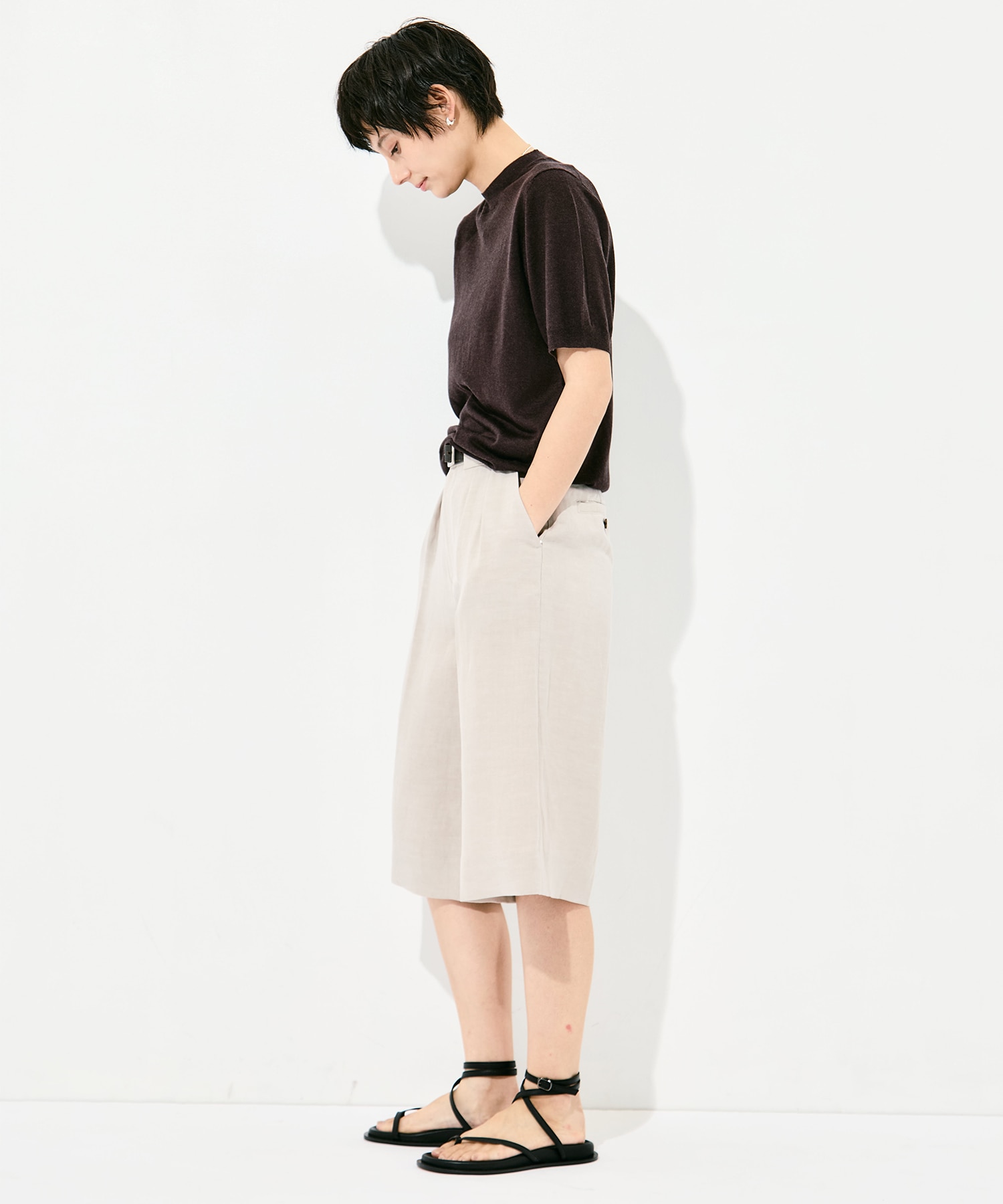 SILK CASHMERE S/S KNIT FUJI